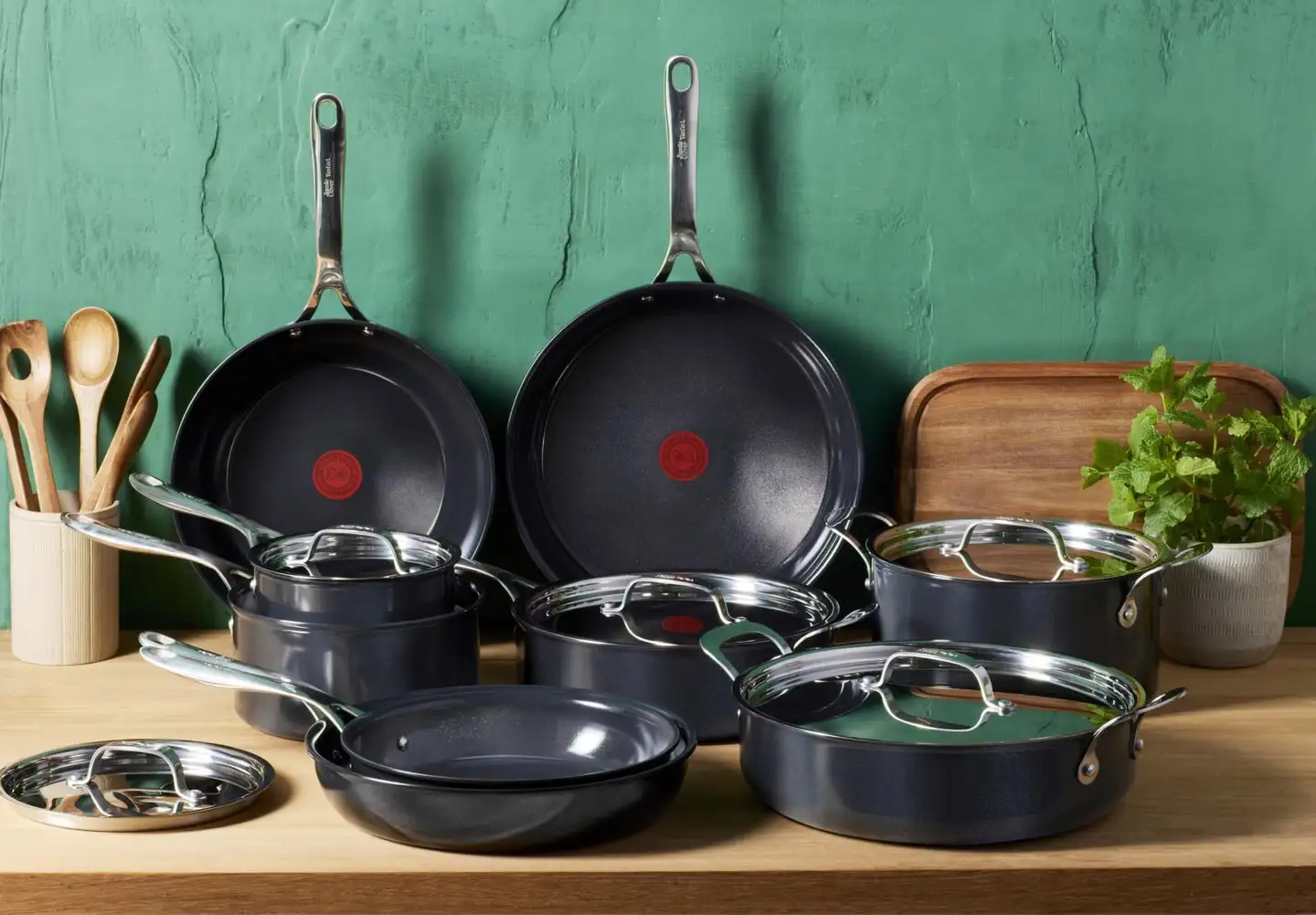 Tefal Jamie Oliver Enjoy paistokasari 26 cm kannella C4713335 - 4