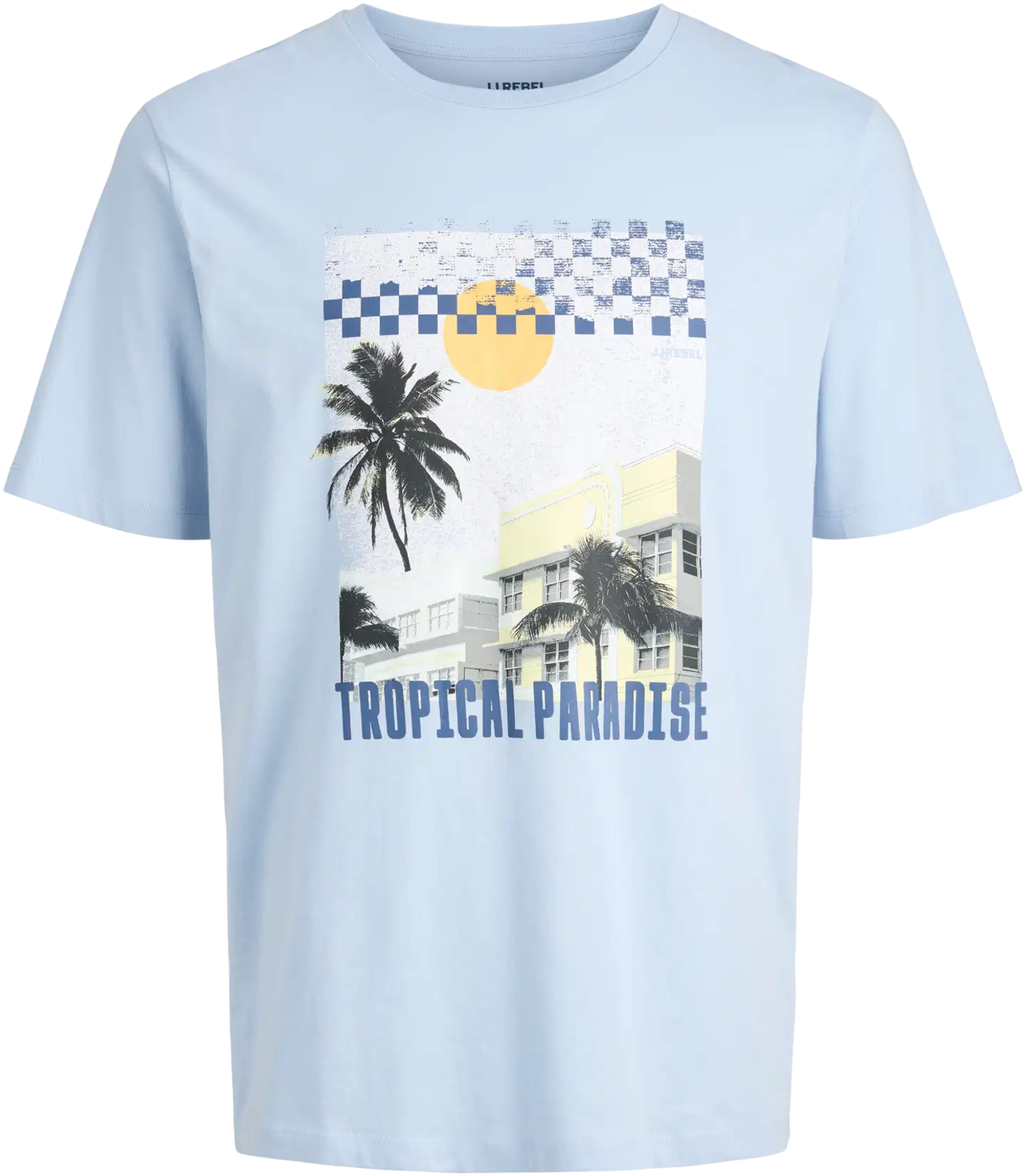 JJ Rebel lasten t-paita - Cashmere Blue - 1