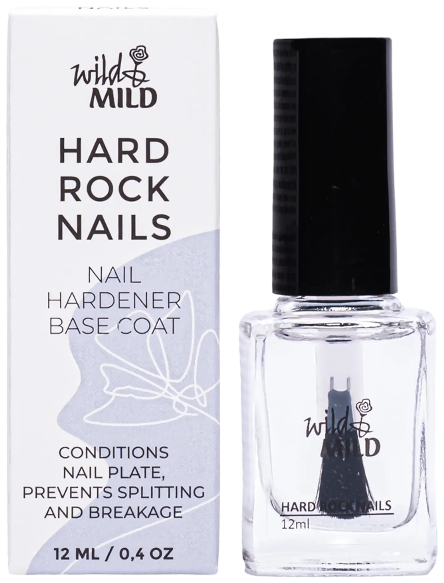 Wild&Mild Hard Rock Nails Kynnen kovettaja N004 12 ml