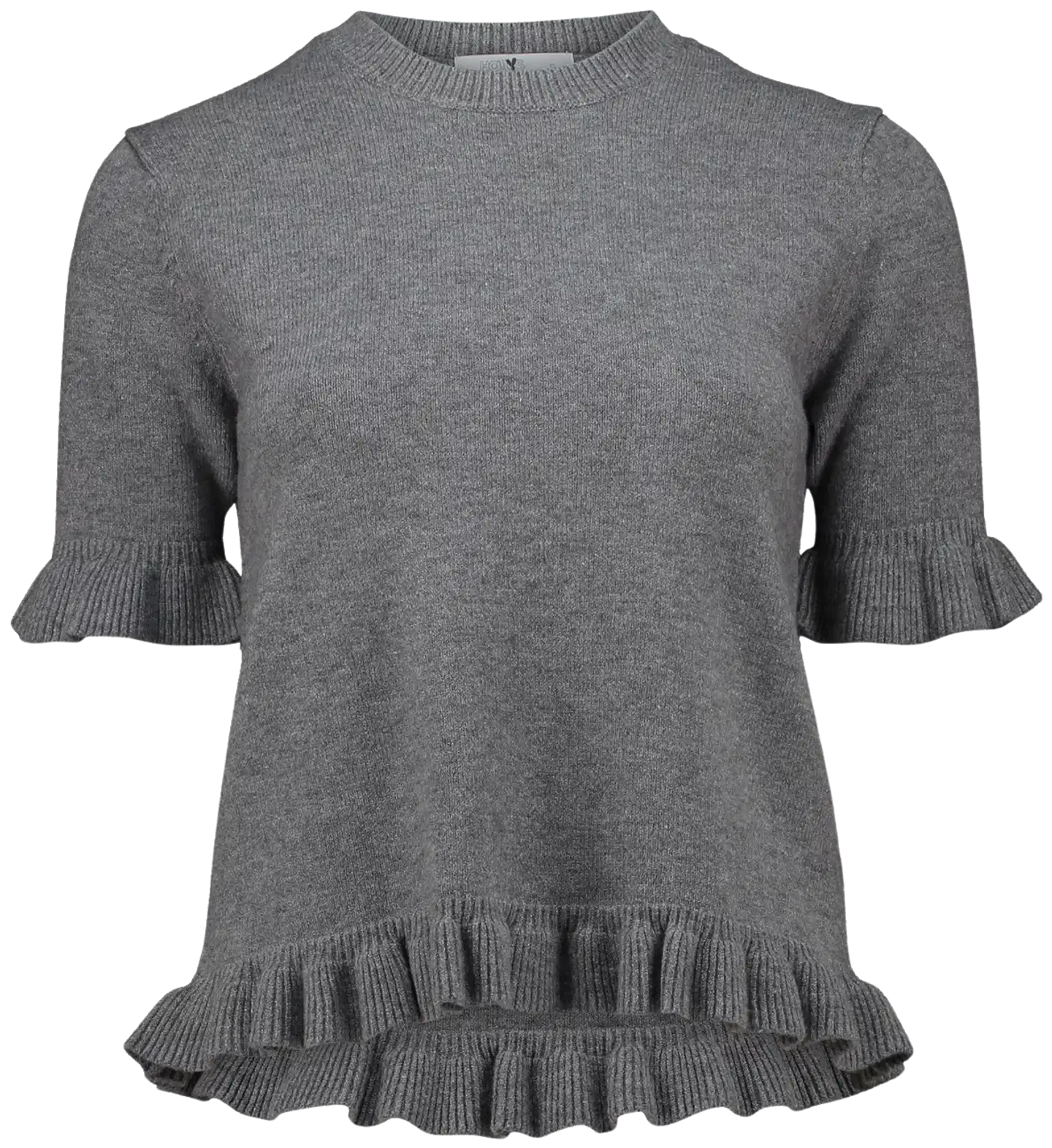 Hailys naisten neule La44na - grey marl - 1