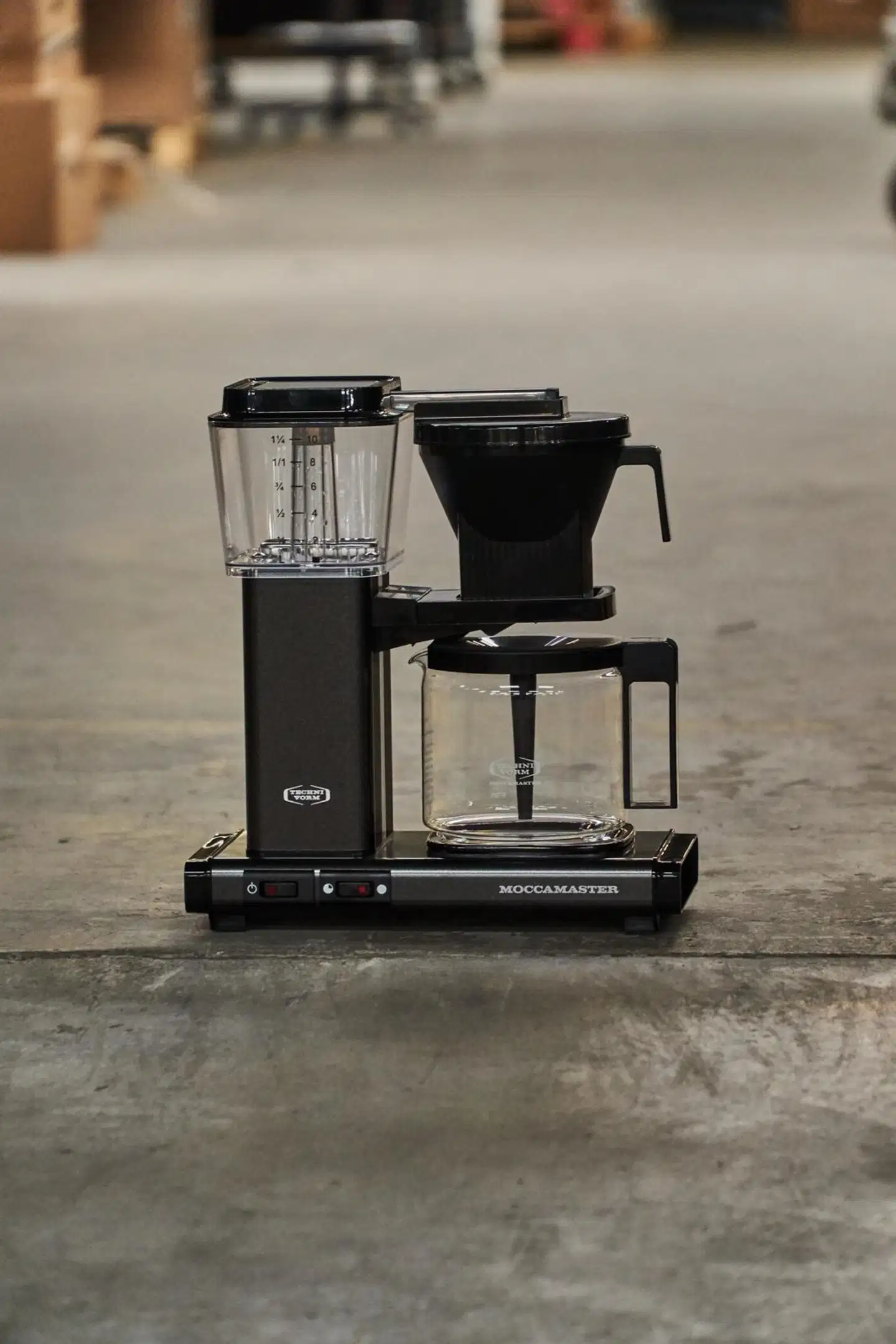 Moccamaster Automatic Stone Grey suodatinkahvinkeitin - 2