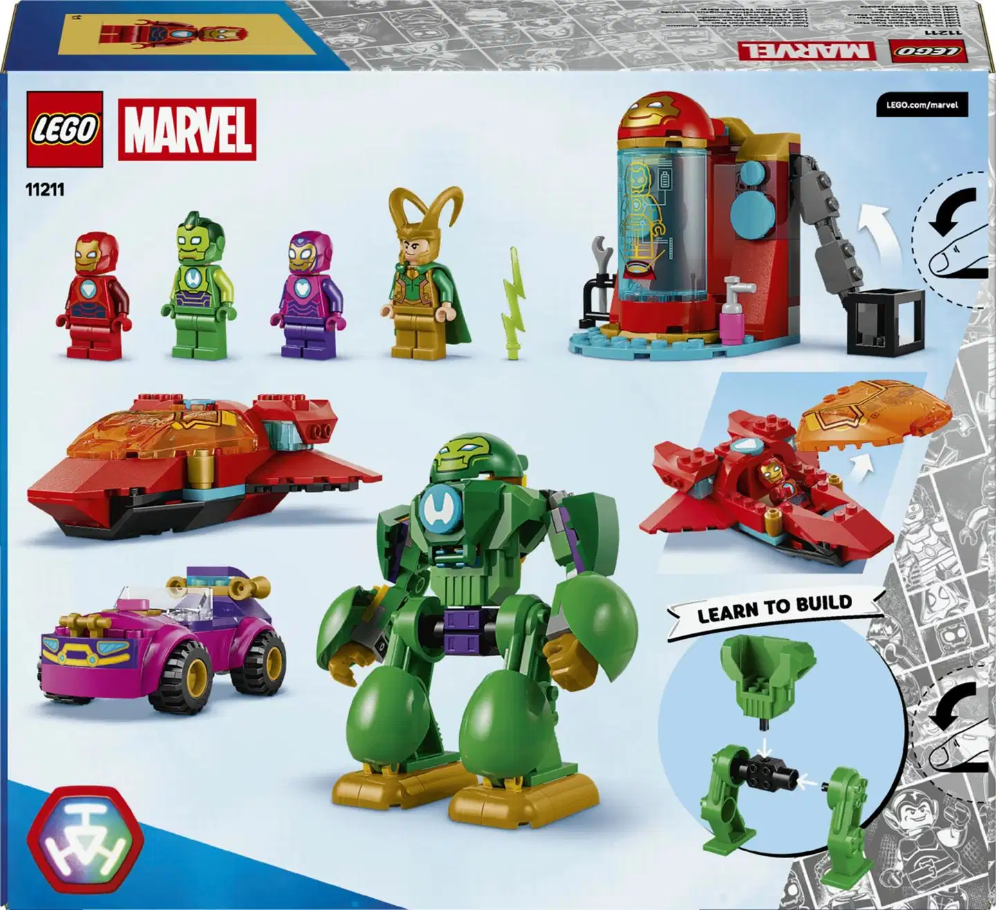 LEGO® Disney Junior Marvel 11211 Loki vastaan Iron Manin tiimi - 3