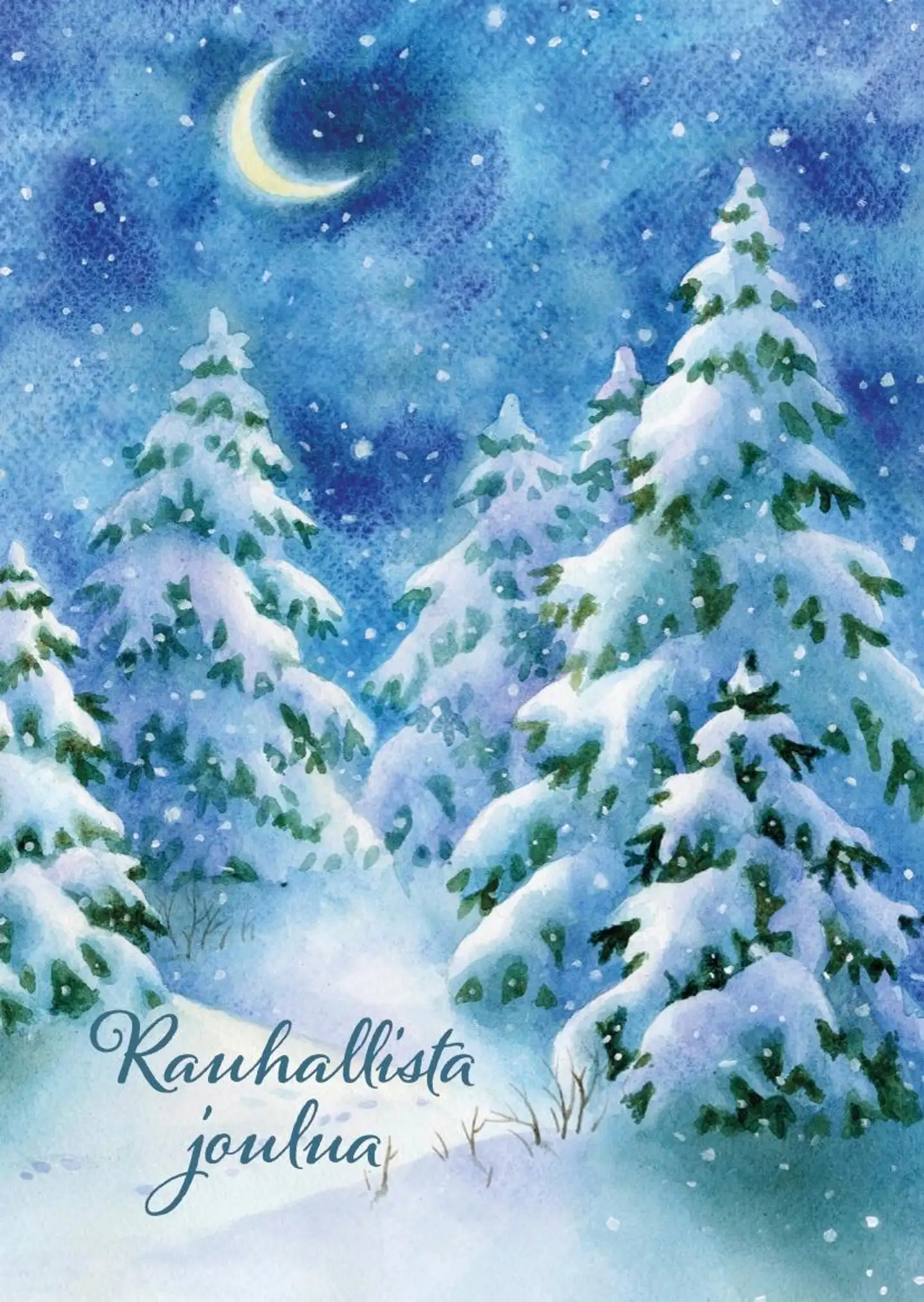 Joulukortti 1-osainen - 6