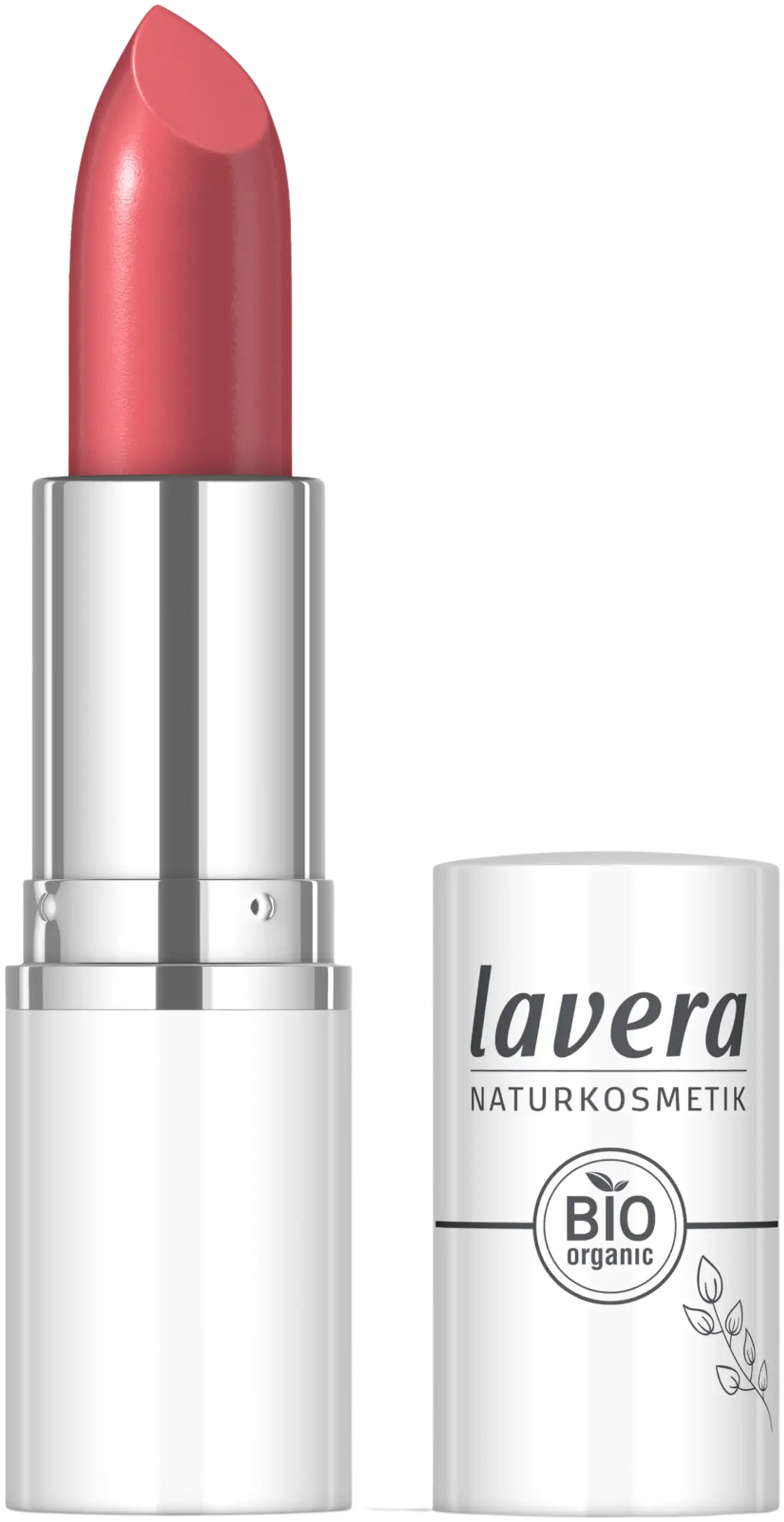 lavera Cream Glow Lipstick huulipuna 4,5 g - Watermelon 07