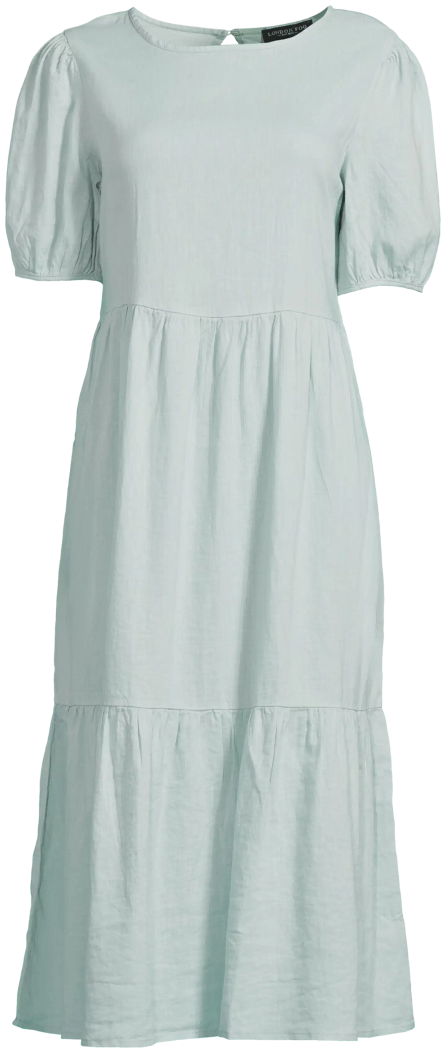 London Fog naisten pellavasekoitemekko 218L261703 - surf spray - 2