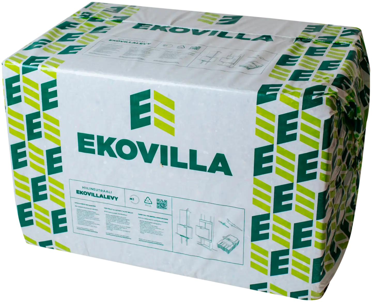 Ekovillalevy 125 mm - 1