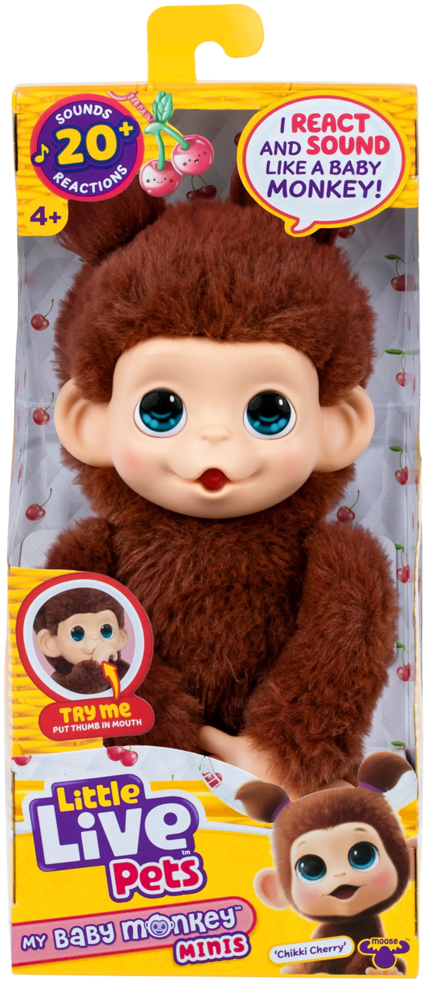 Litltle Live Pets Pieni Vauva Apina - 1