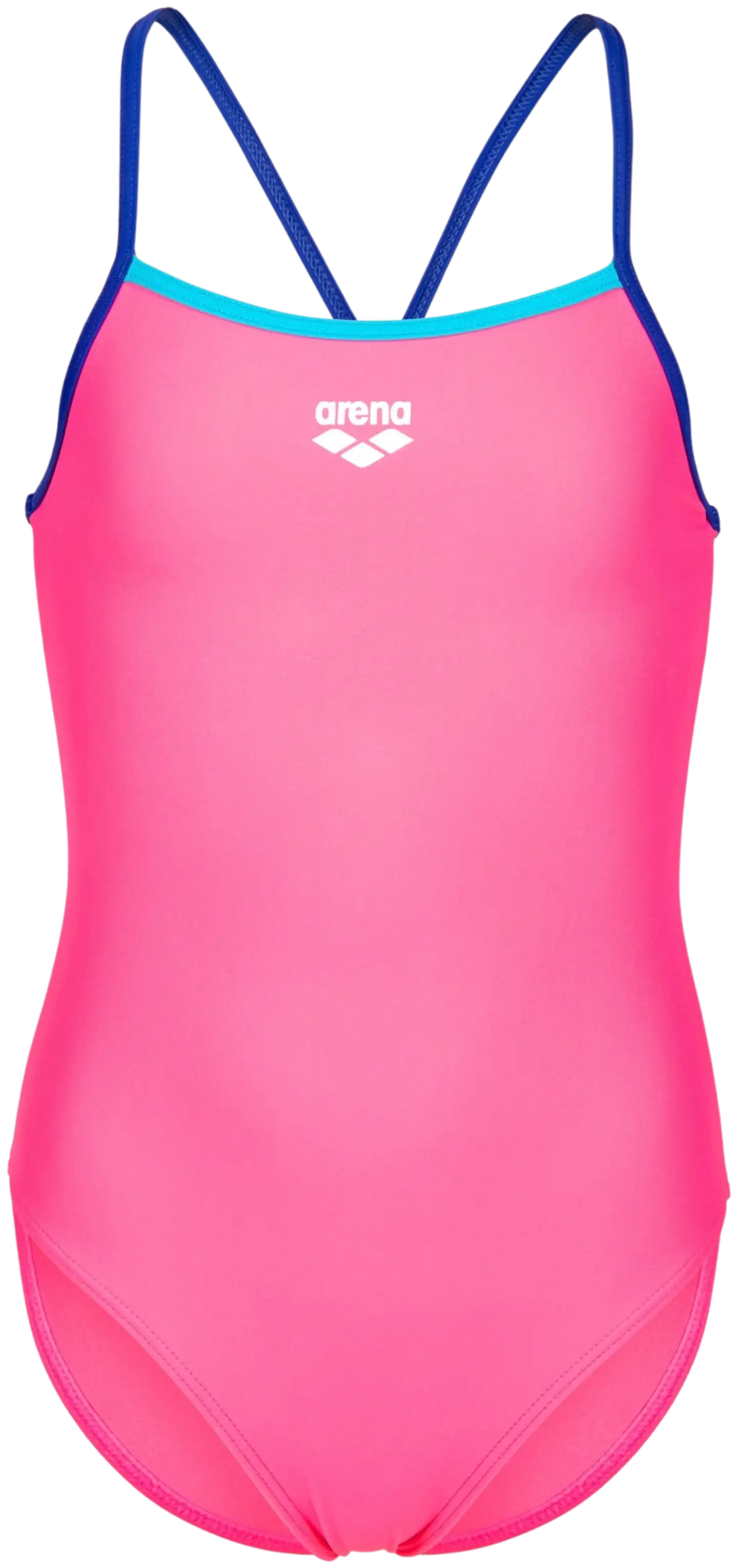 arena lasten uimapuku Light Drop Solid - Shocking Pink-Eyeblush - 10