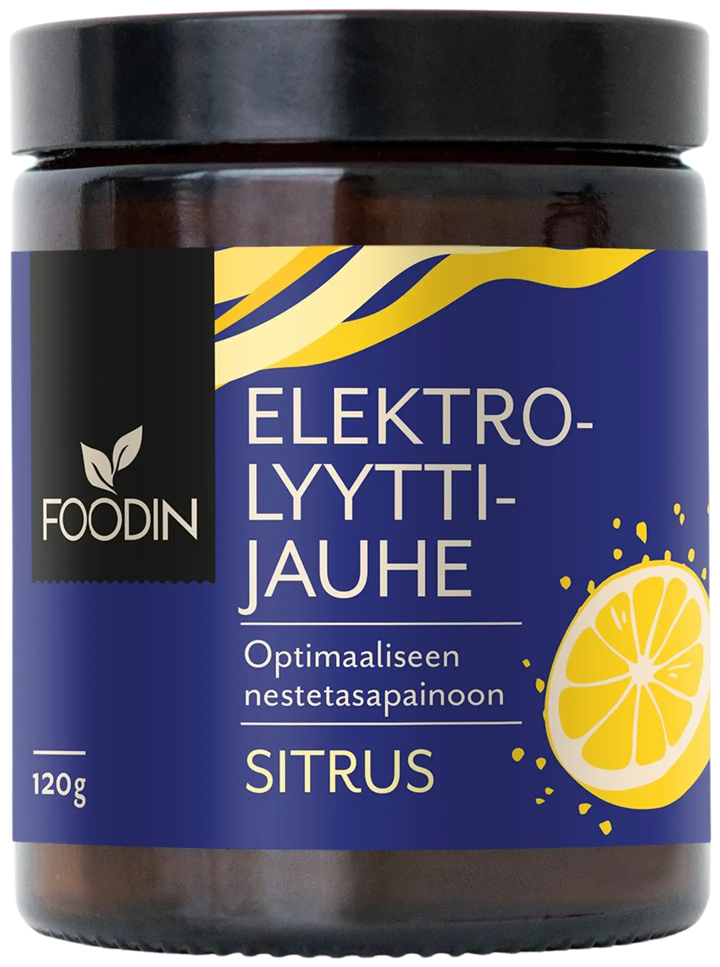 Foodin Elektrolyyttijauhe Sitrus 120g