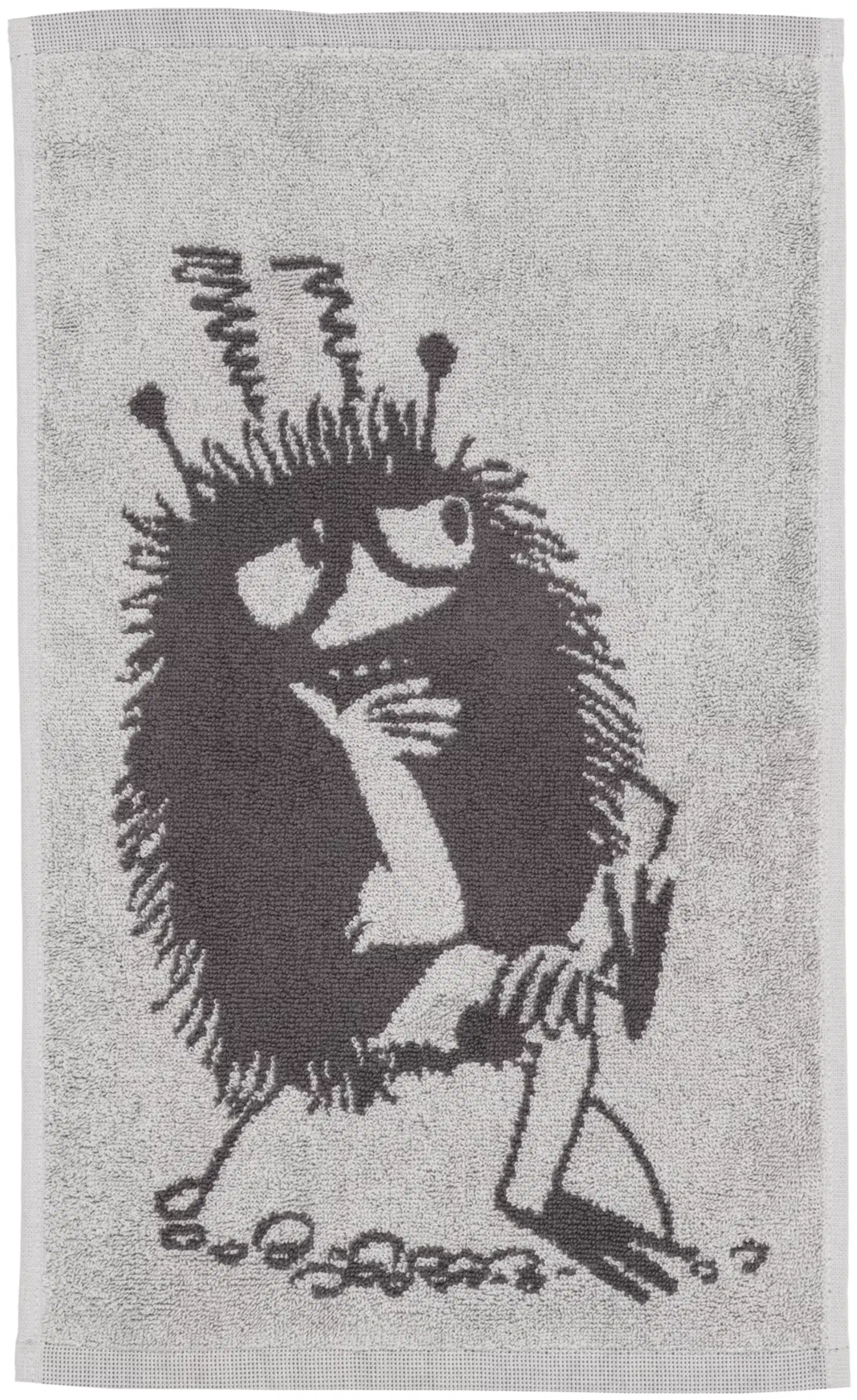 Moomin Arabia Muumi k.pyyhe 30x50 Haisuli harmaa GOTS