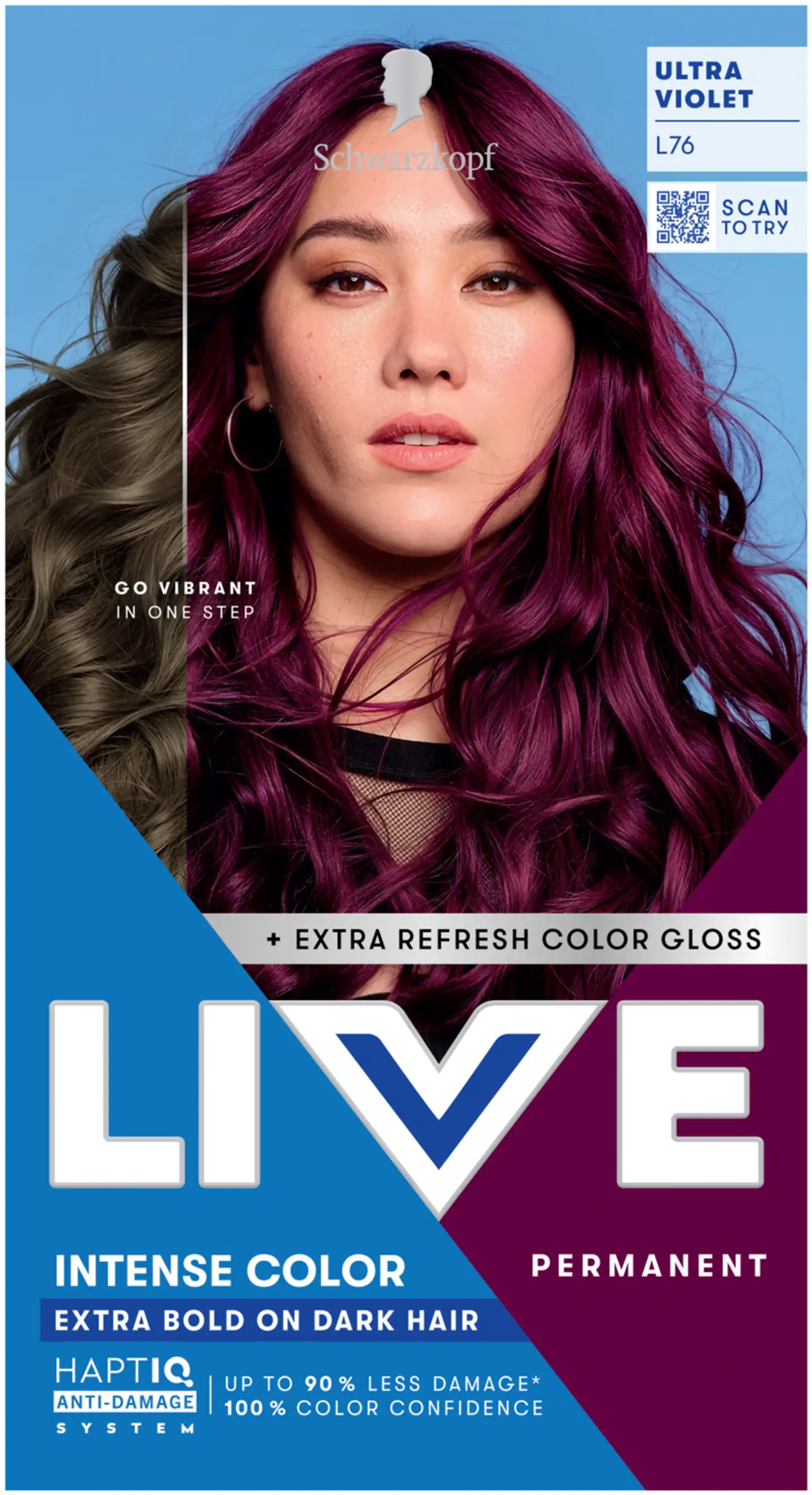 Schwarzkopf LIVE L76 Ultra Violet