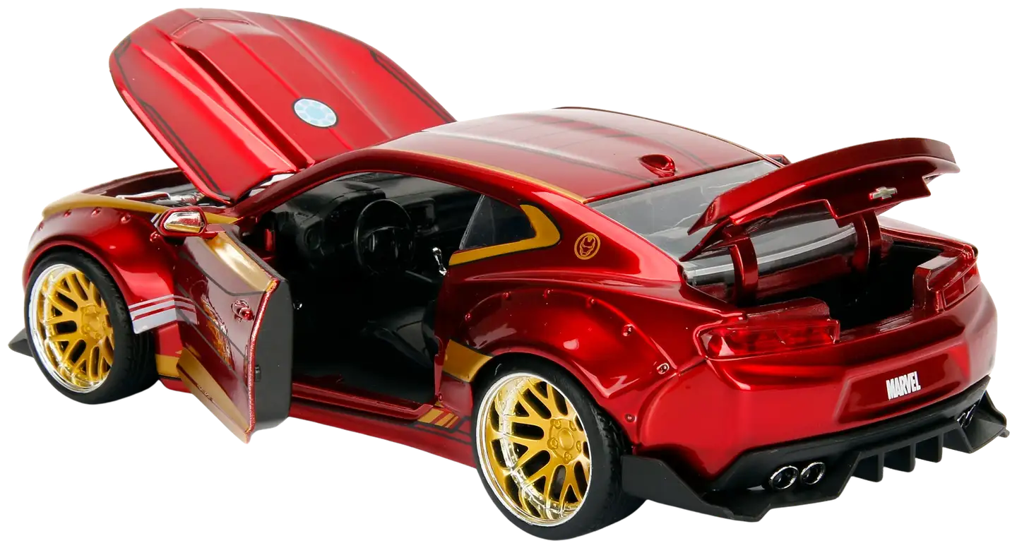 Jada Marvel Ironman 2016 Chevy Camaro SS, 22 cm, 1:24, die-cast - 4