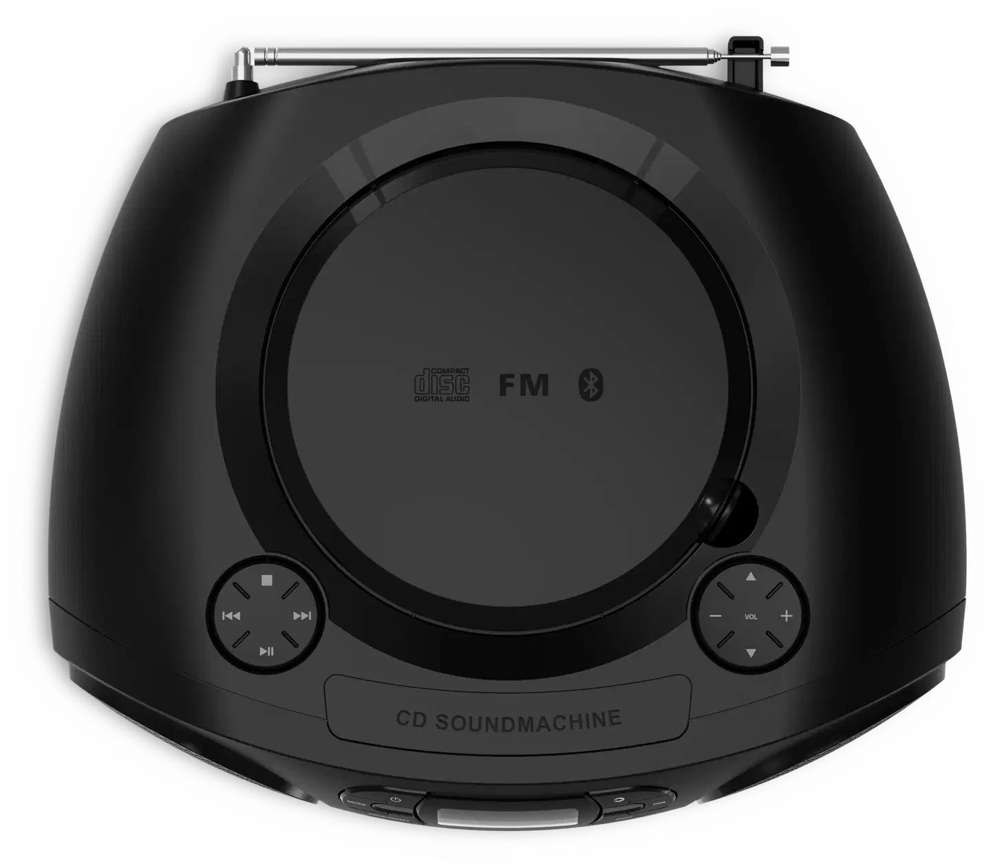 Philips kannettava CD-radio TAZ2000B/10 musta - 4