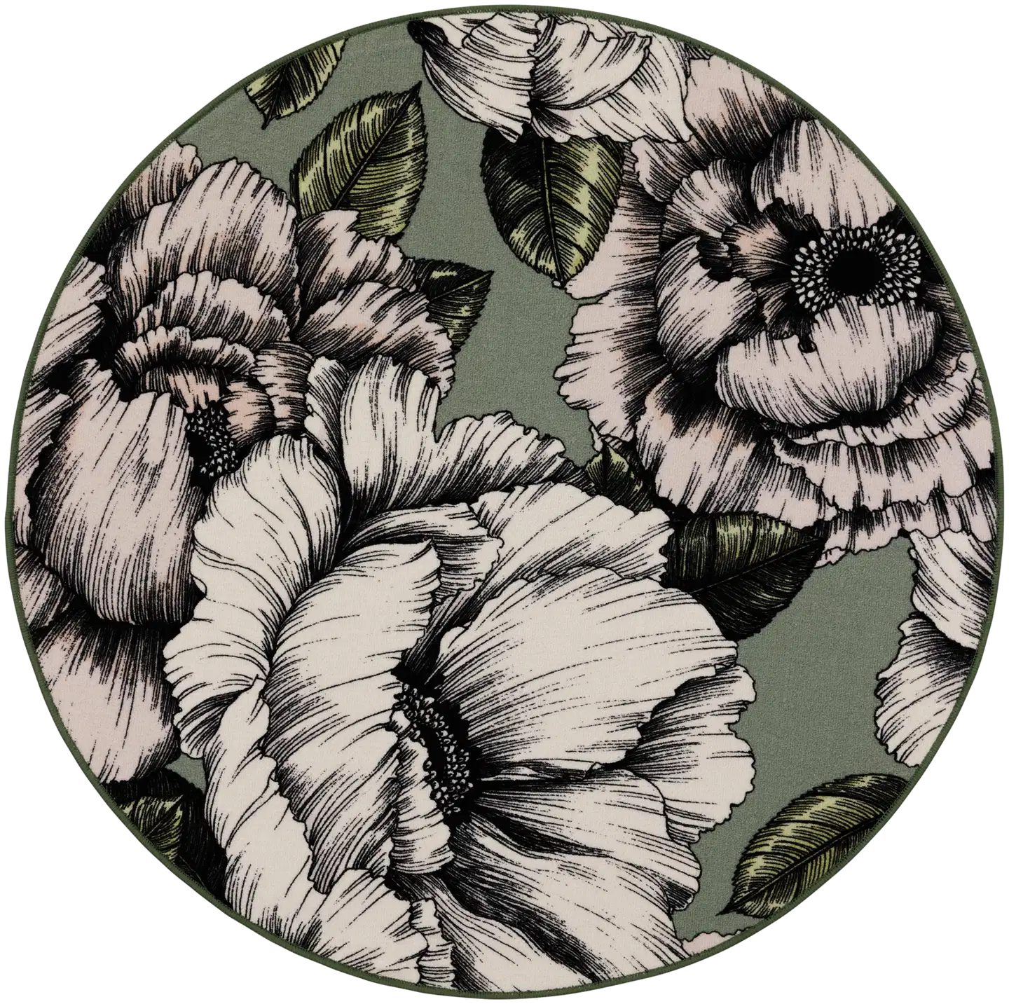 Vallila Alma matto 133 cm sage - 1