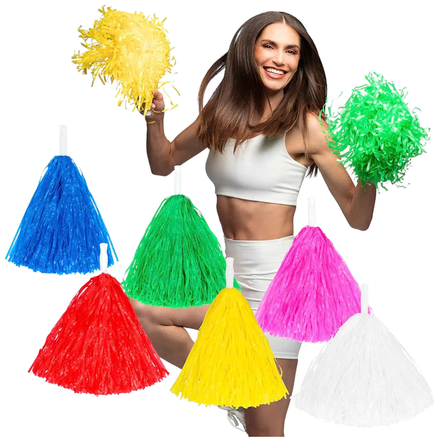 Pompom huiska, värilajitelma