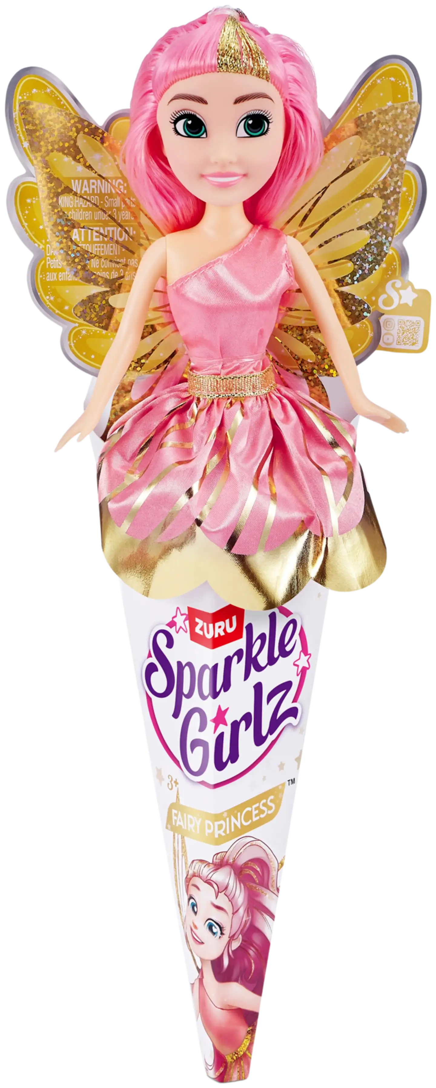 Sparkle Girlz nukke Fairy Princess Cone - 4