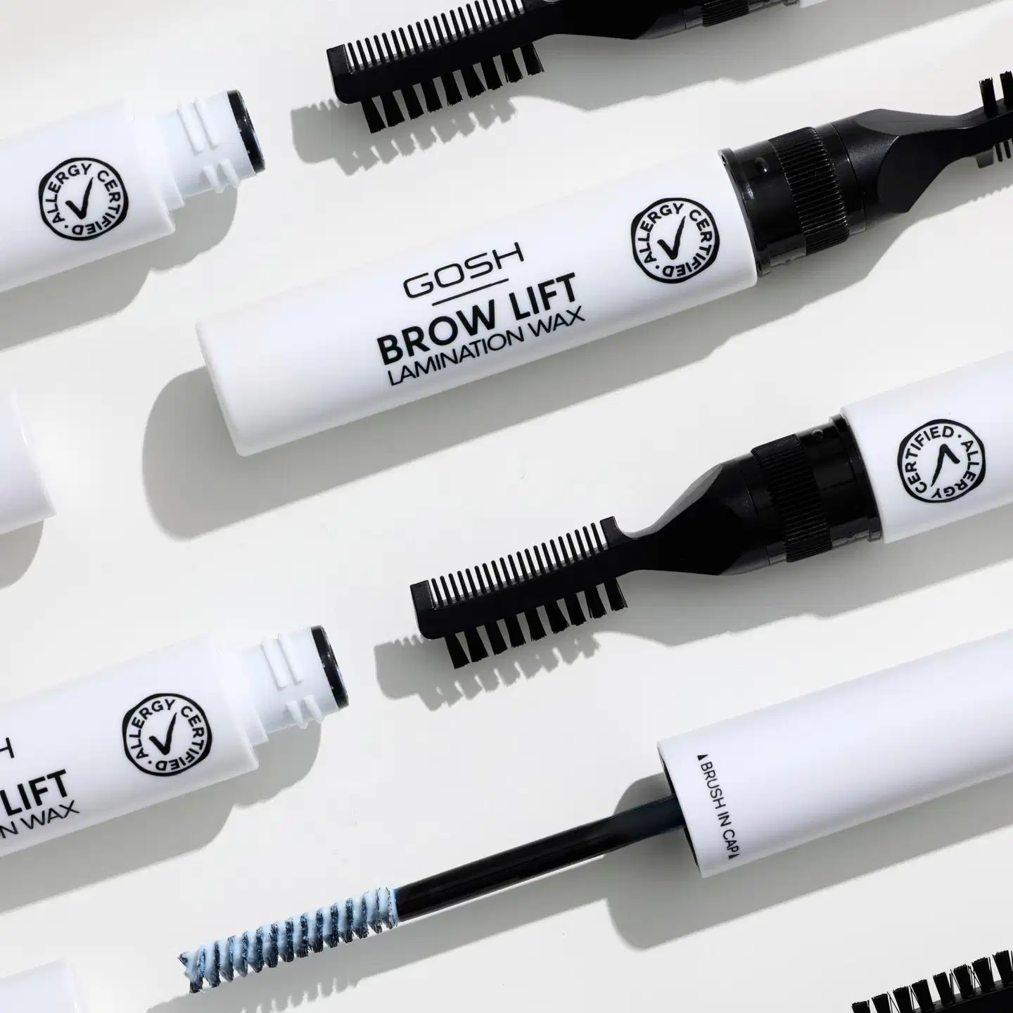 Gosh Brow Lift Lamination Wax 001 Clear kulmavaha 6ml - 4