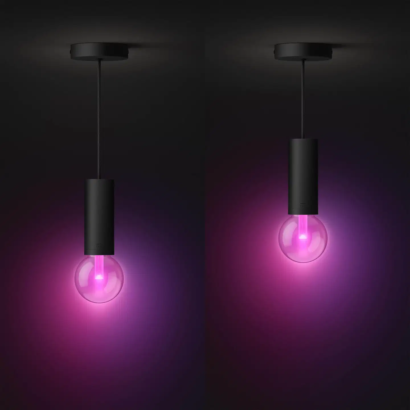Philips Hue ripustusjohto Lightguide lampuille E27 kannalla musta - 6