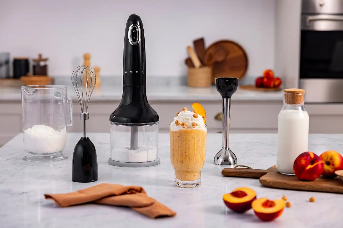 Smeg sauvasekoitinsetti musta HBF03BLEU - 10