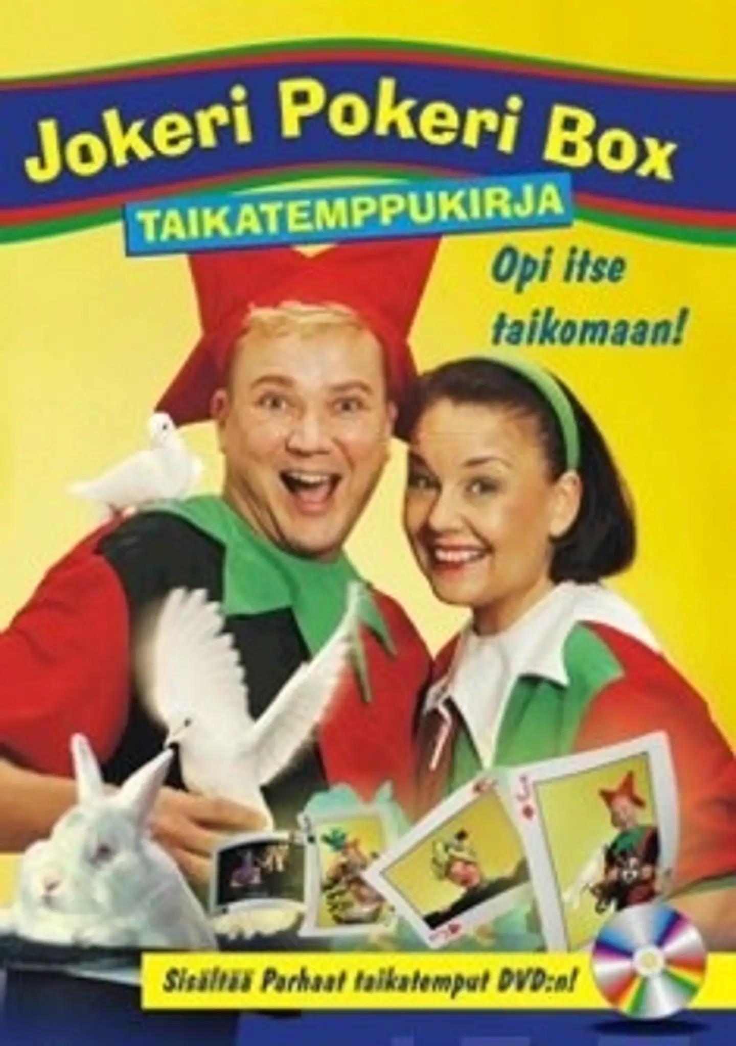 Jokeri Pokeri Box Taikatemppukirja (+ DVD)