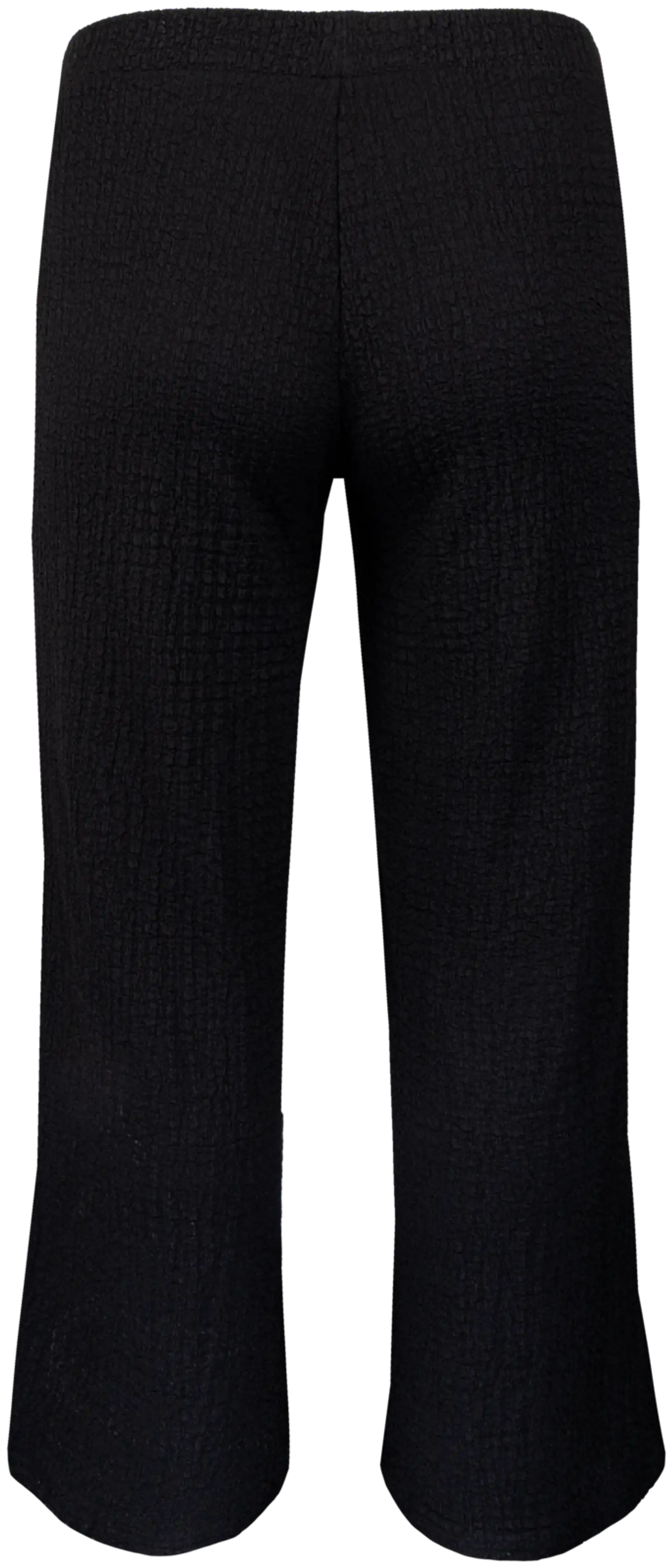 House naisten tekstuuripintaiset housut, D-mitoitus - BLACK - 3