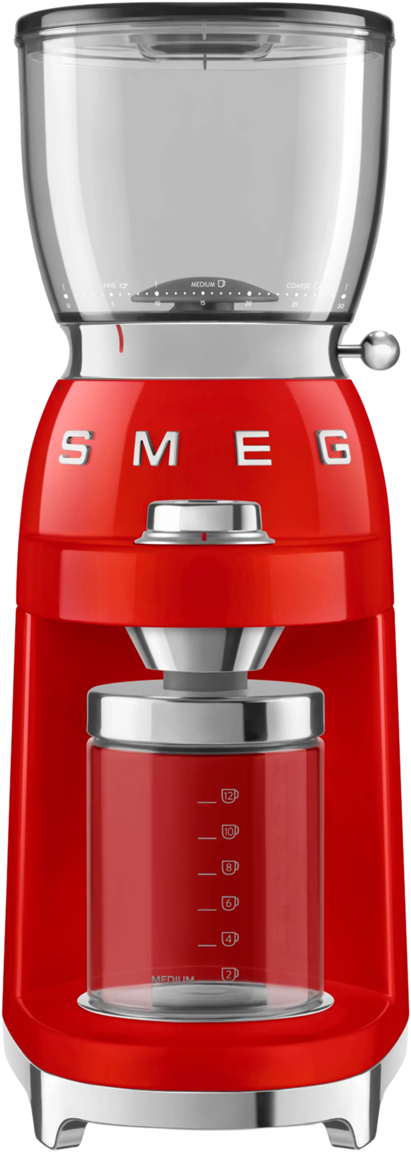 Smeg CGF01RDEU kahvimylly punainen - 1