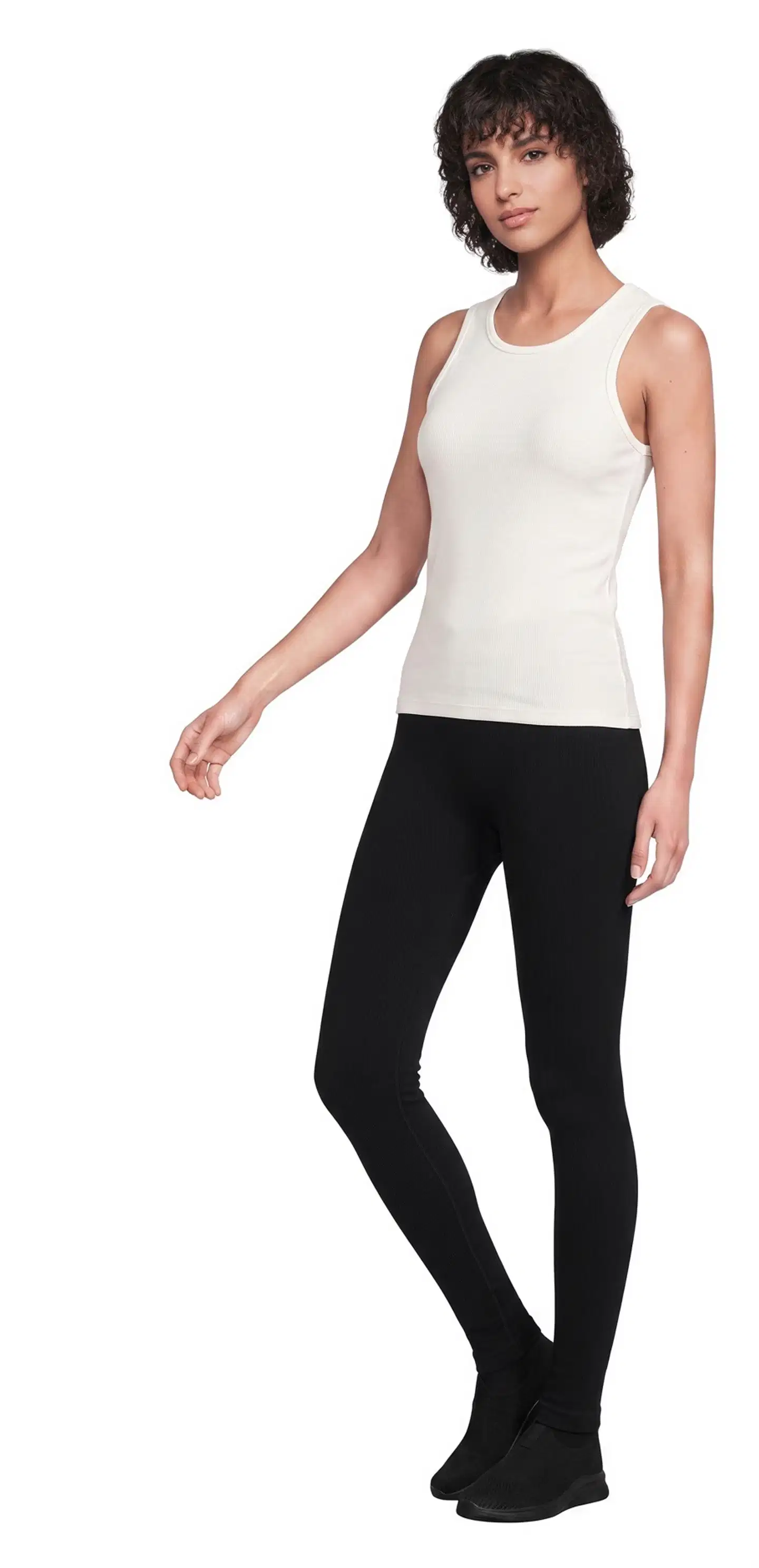 House naisten ribbileggingsit Rib leg - Jet black - 4