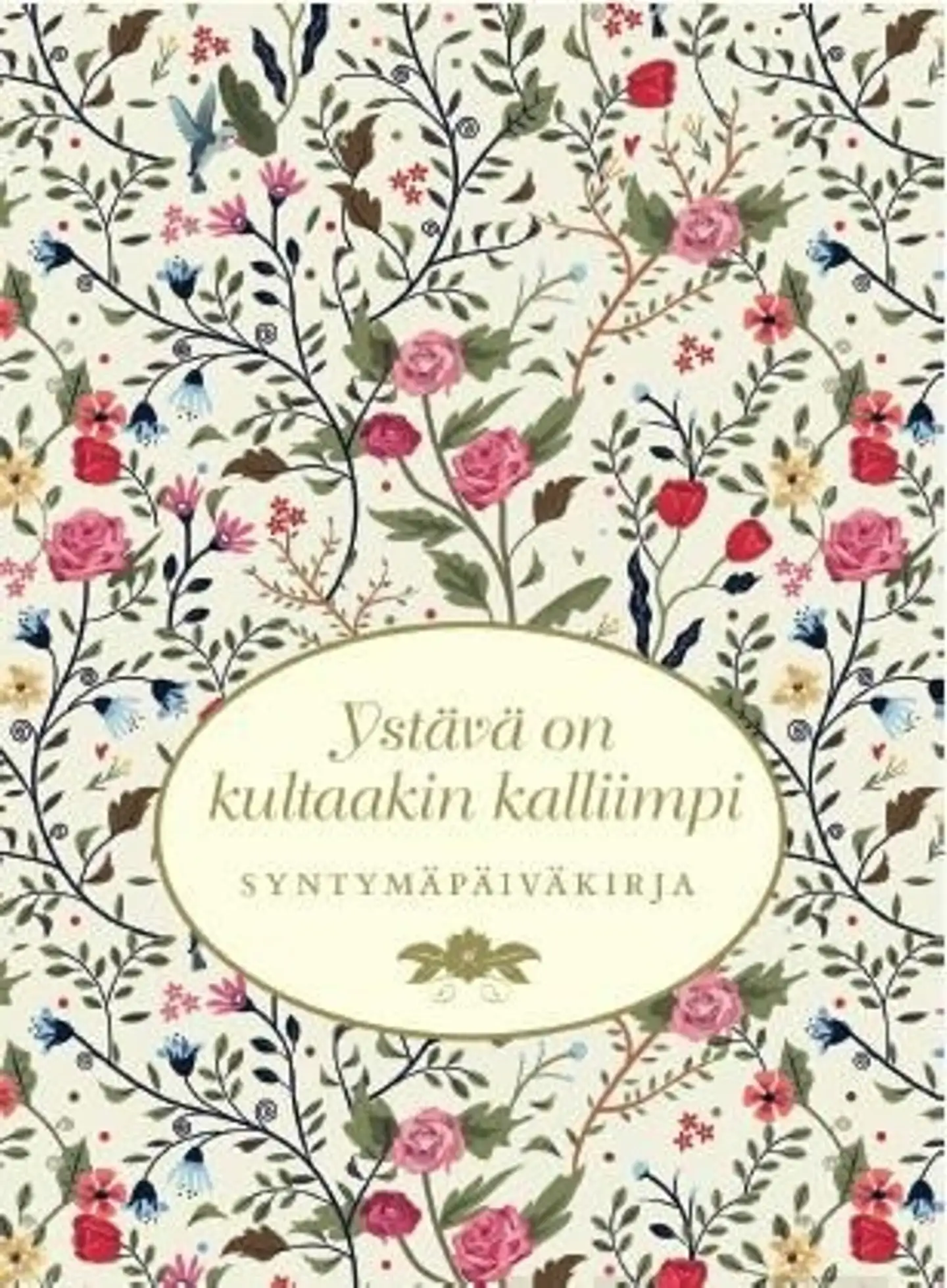 Ystävä on kultaakin kalliimpi - Syntymäpäiväkirja