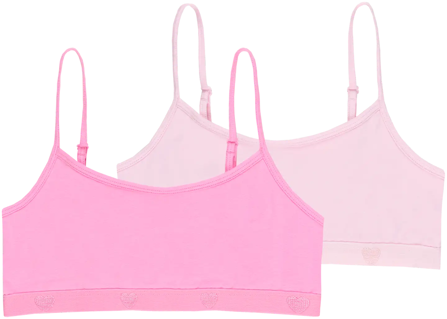 House lasten bralette-toppi 230H082508 2-pack - light pink/pink - 1