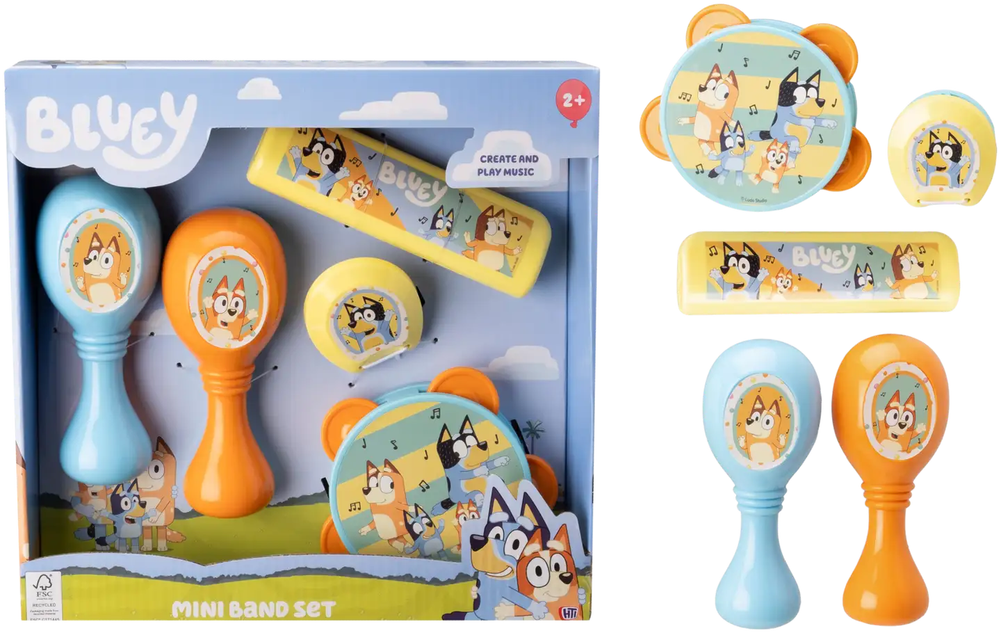 Bluey-leikkisoittimet - 1
