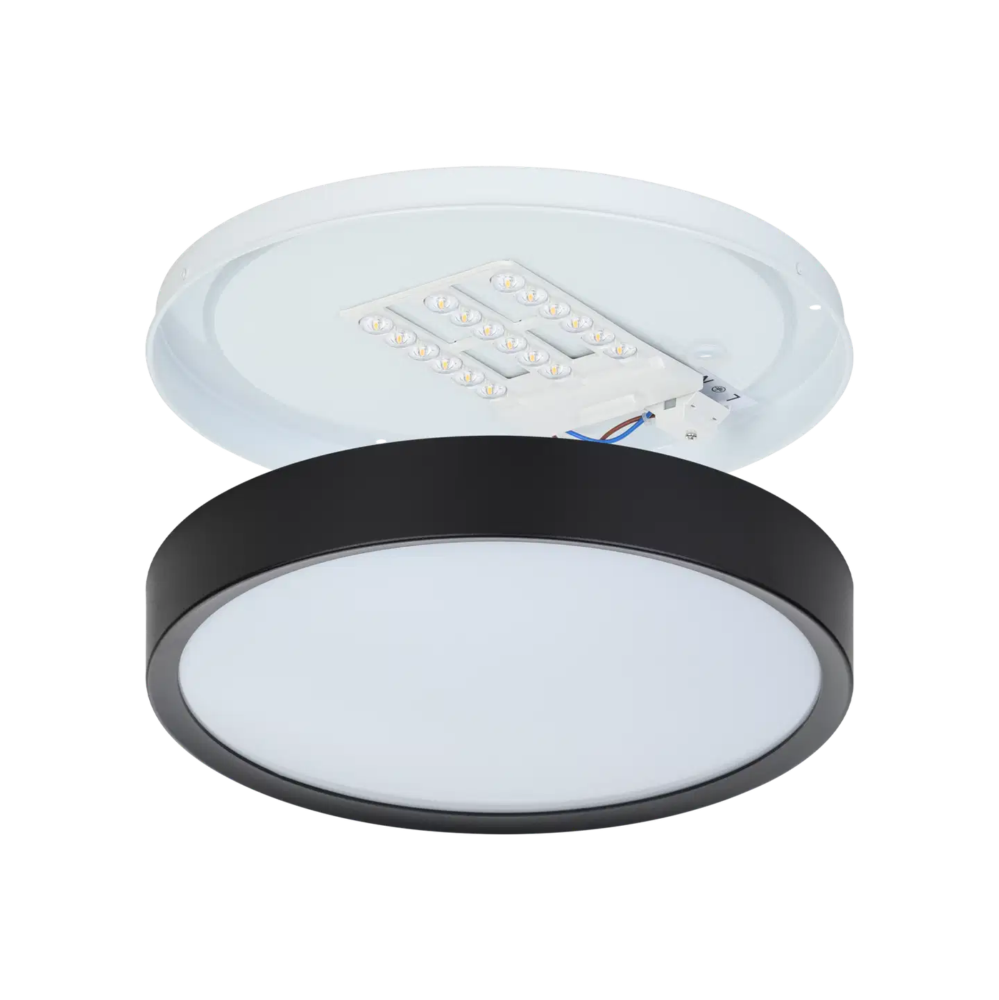 EGLO kattovalaisin Musurita 34CM LED 14,6W musta/valk - 3