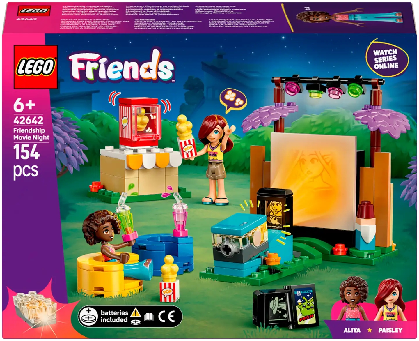 LEGO® Friends 42642 Ystävysten elokuvailta - 2