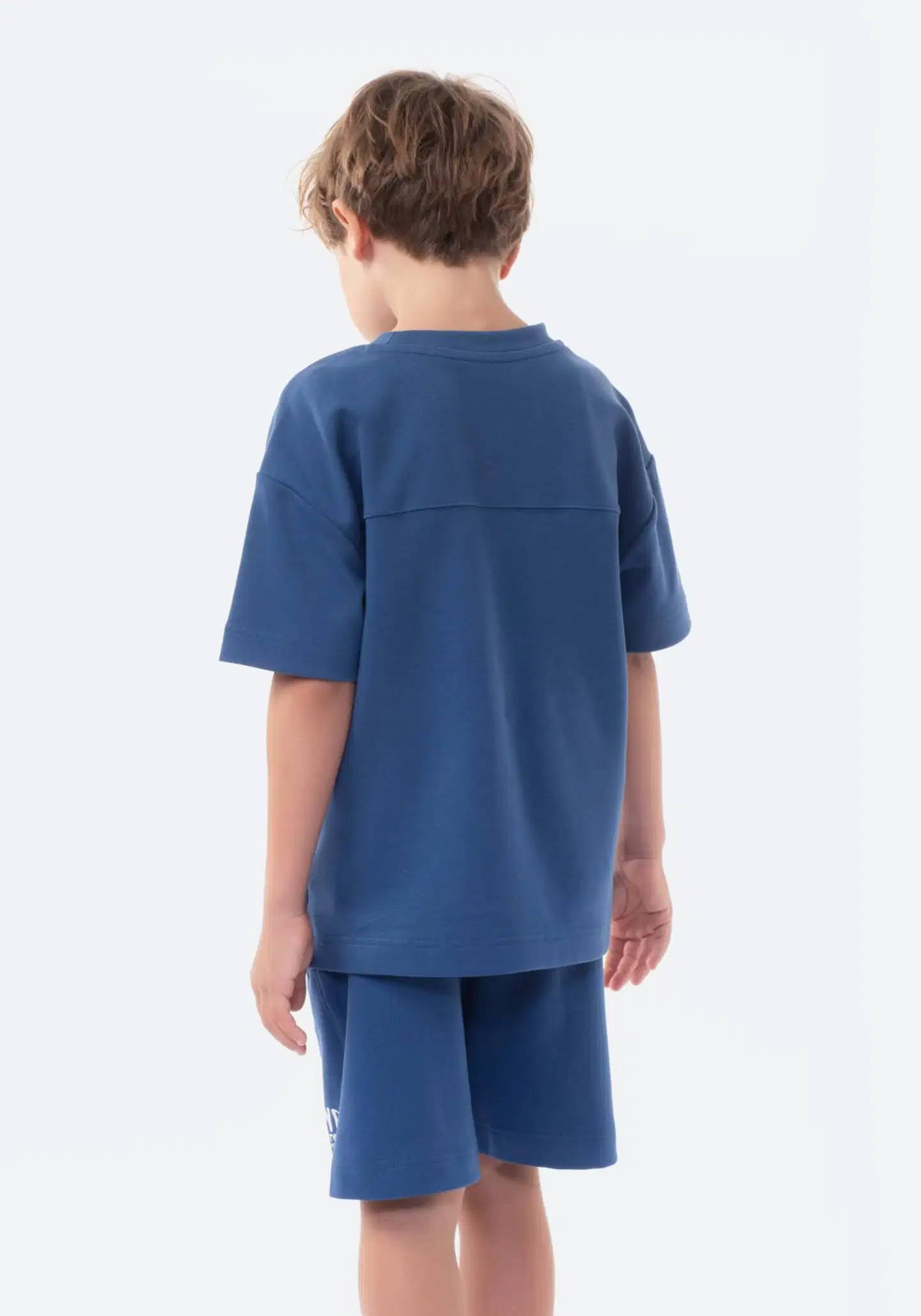 TEX lasten t-paita ja shortsit I276718 - INDIGO LIGHT - 3