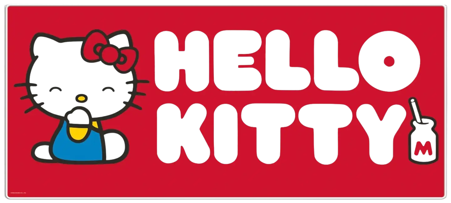 Hello Kitty and Friends XL hiirimatto (80x35cm)