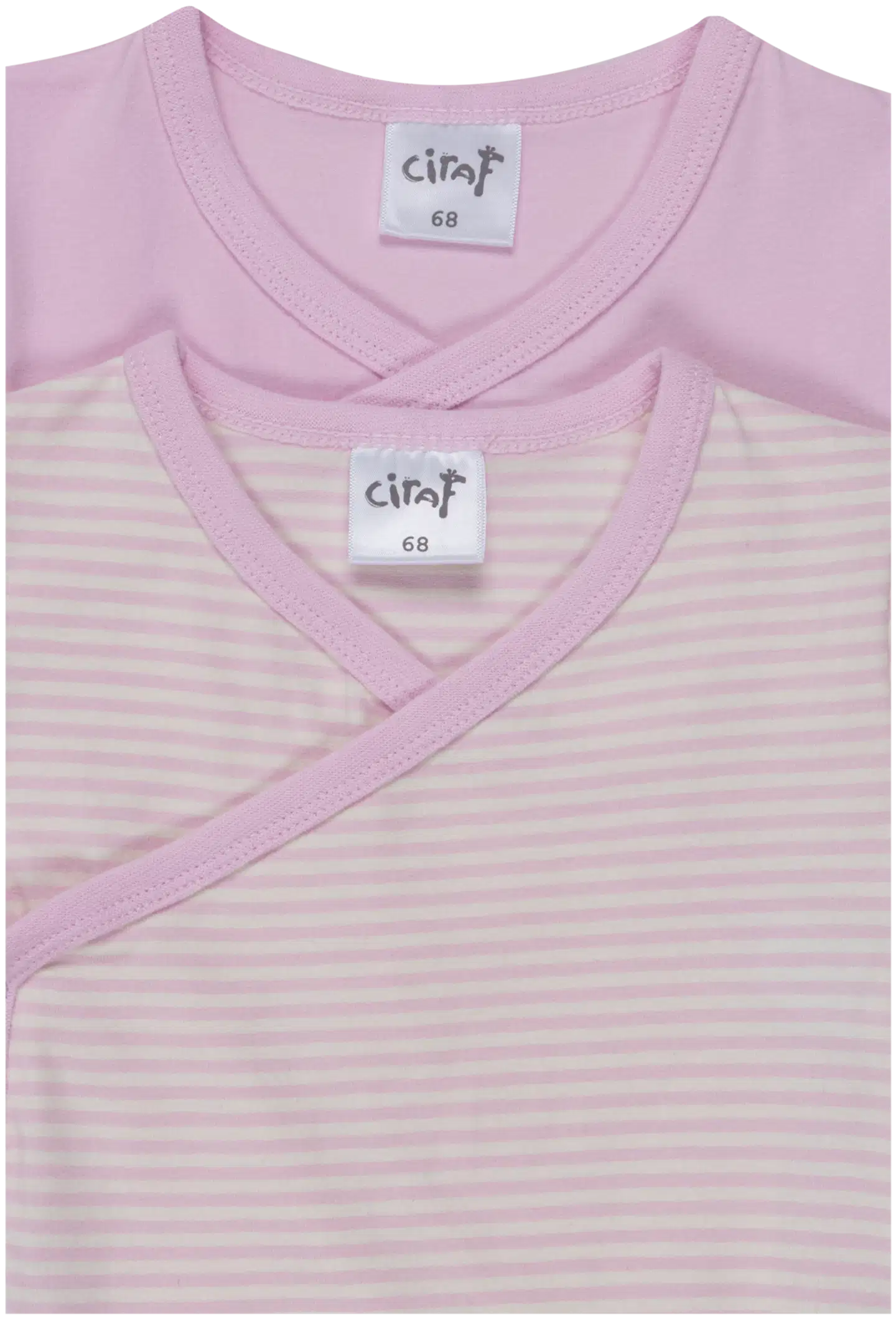 Ciraf vauvojen kietaisubody 250B263017 2-pack - pink stripes - 3