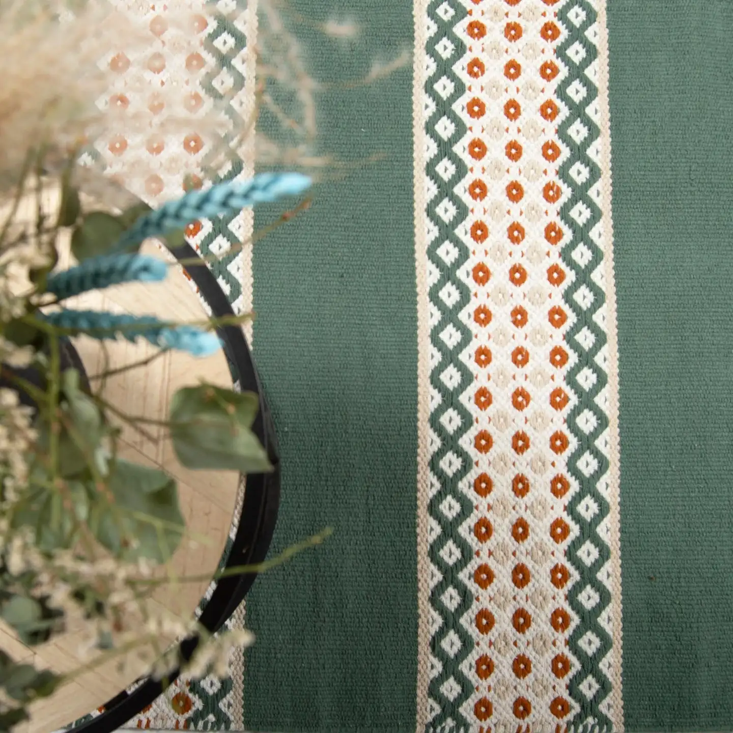 ihankotona puuvillamatto Helka 160x230 cm vihreä - 4