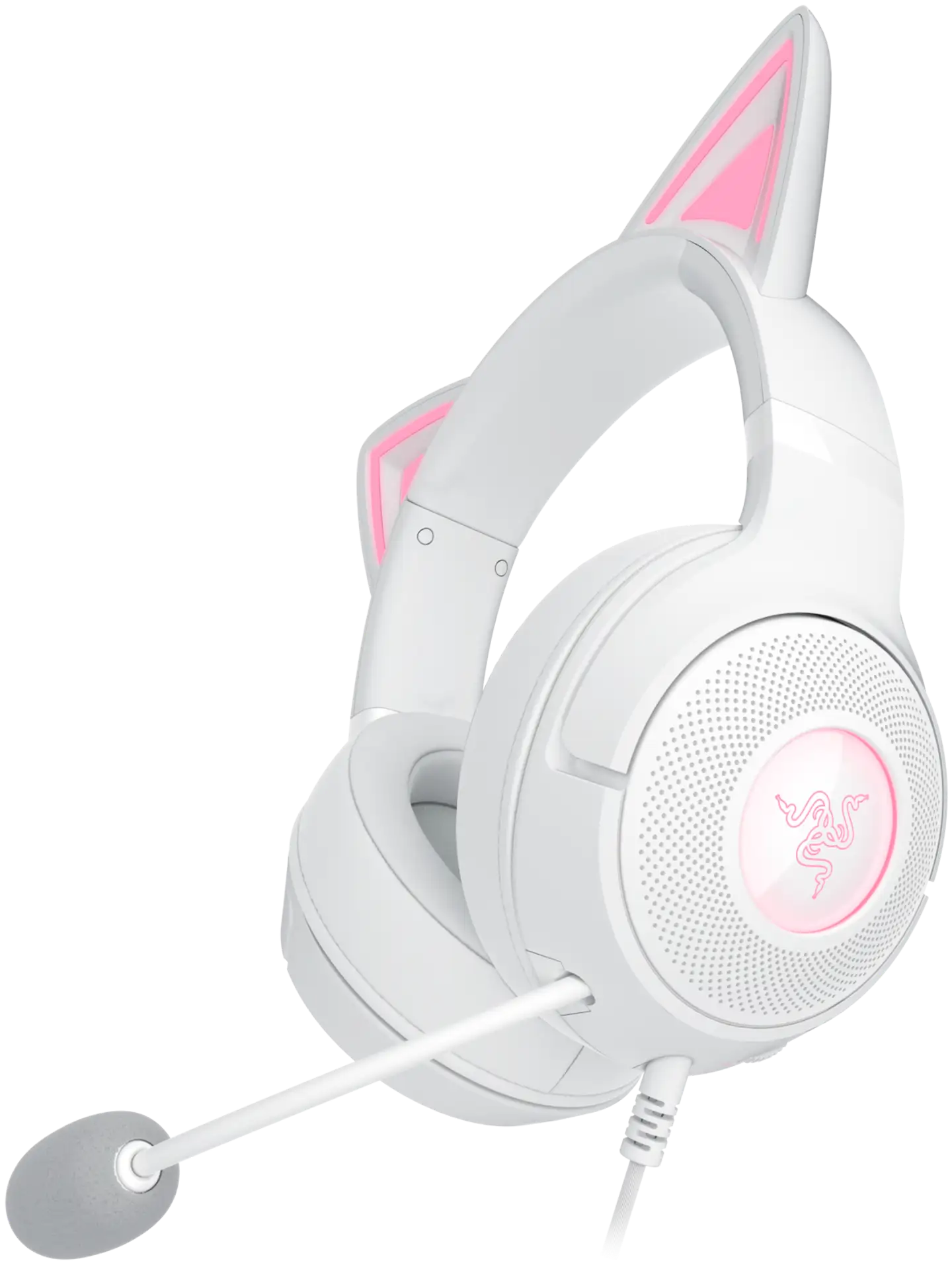 Razer kuulokkeet Kraken Kitty V2 valkoinen - 2