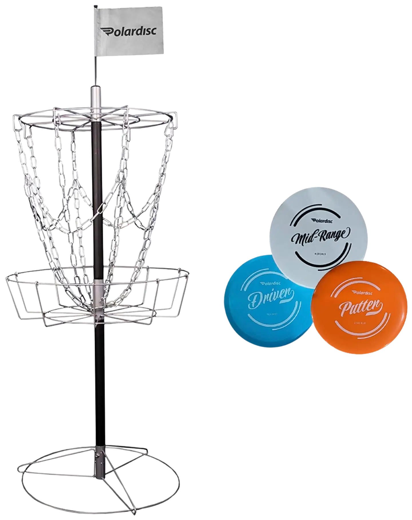 Polardisc starter frisbeegolfkori-setti - 1