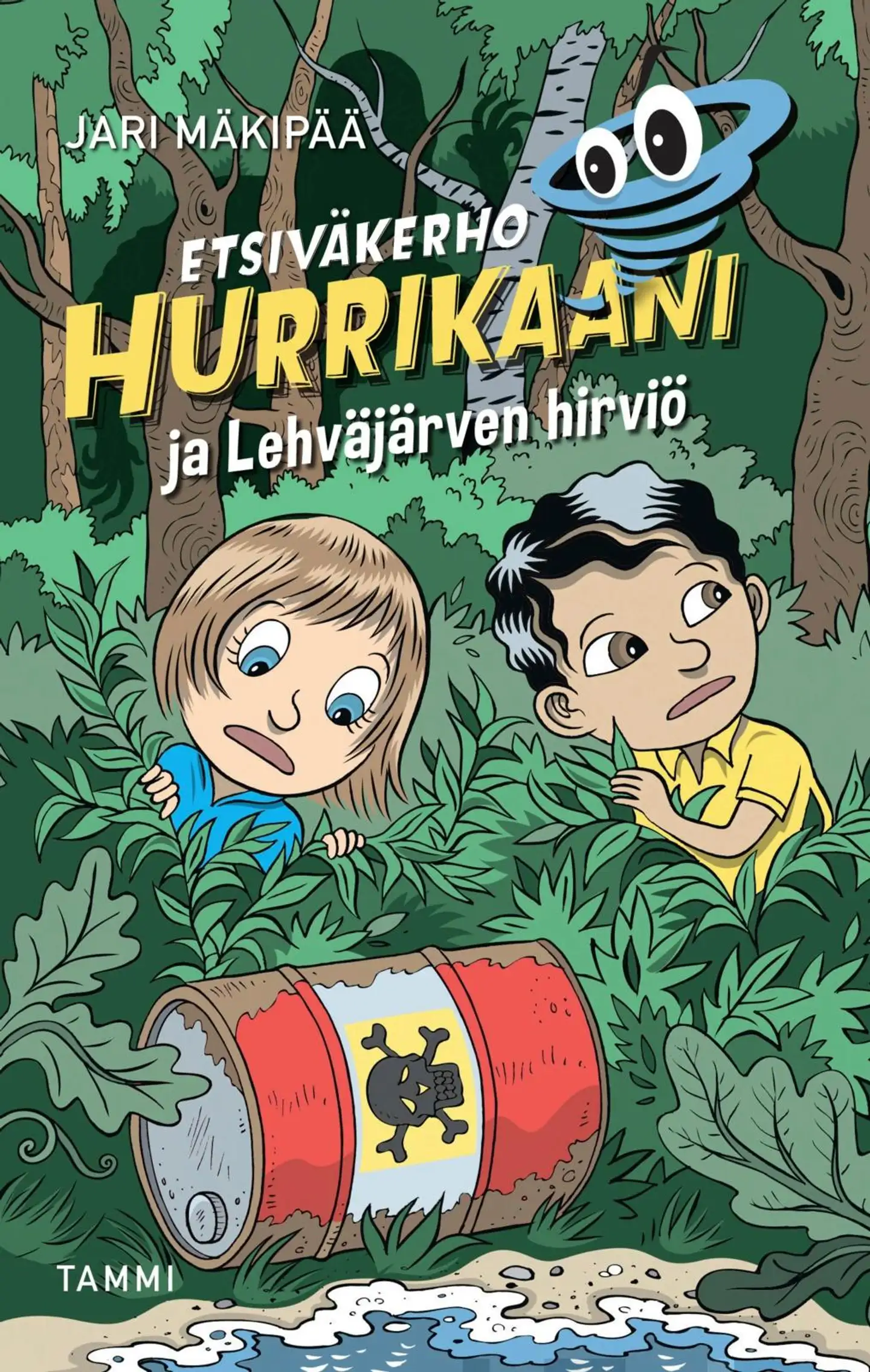 Mäkipää, Etsiväkerho Hurrikaani ja Lehväjärven hirviö