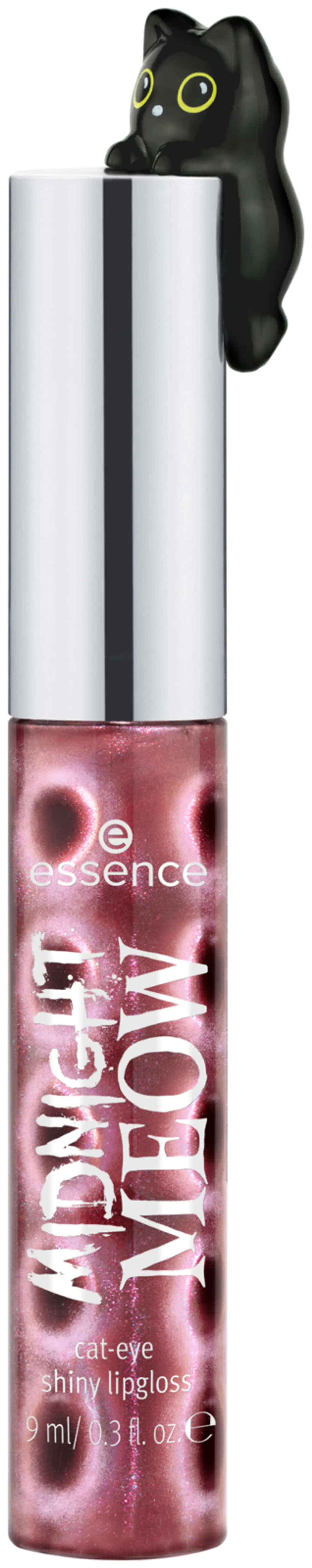 essence MIDNIGHT MEOW cat-eye shiny lipgloss 01 Moonlight Spell 9 ml - 1