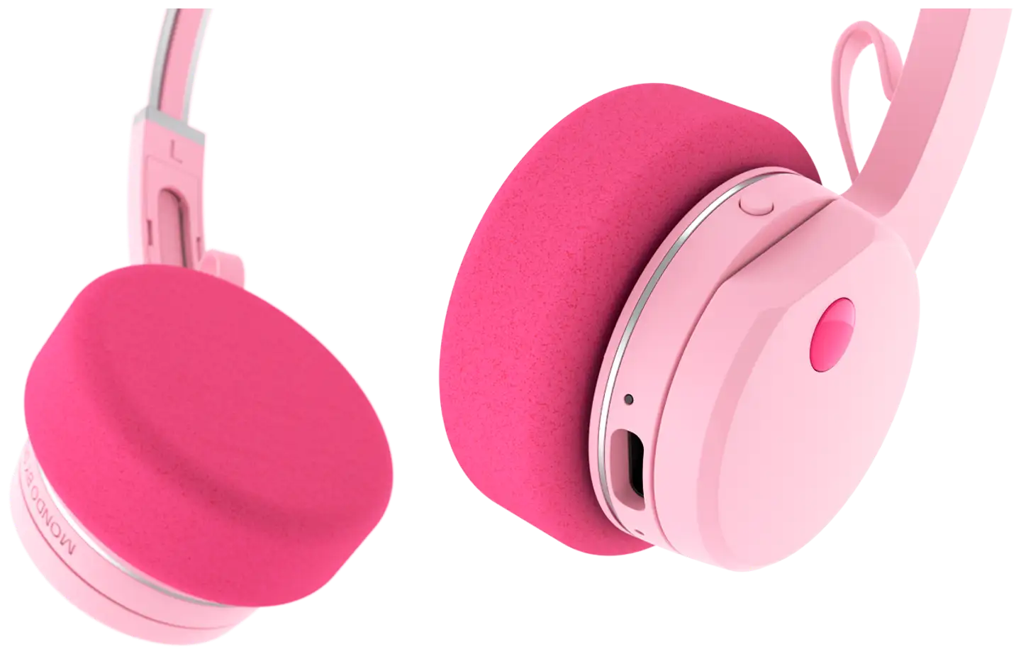 Mondo Bluetooth sankakuulokkeet Freestyle pinkki - 3