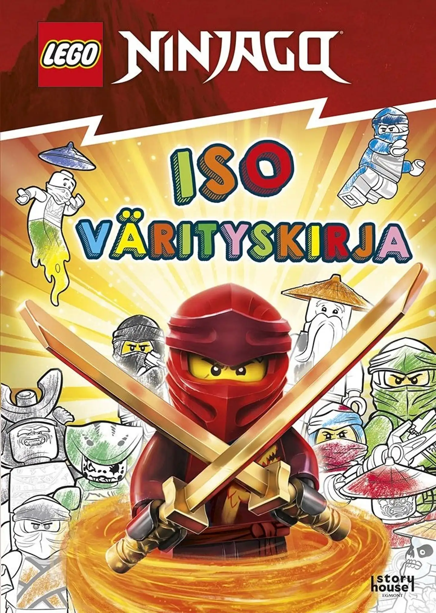 LEGO Ninjago Iso värityskirja