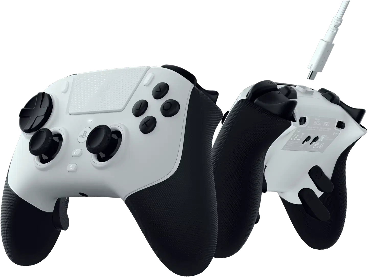 Razer Raiju V3 Pro PS5 langaton ohjain valkoinen - 7