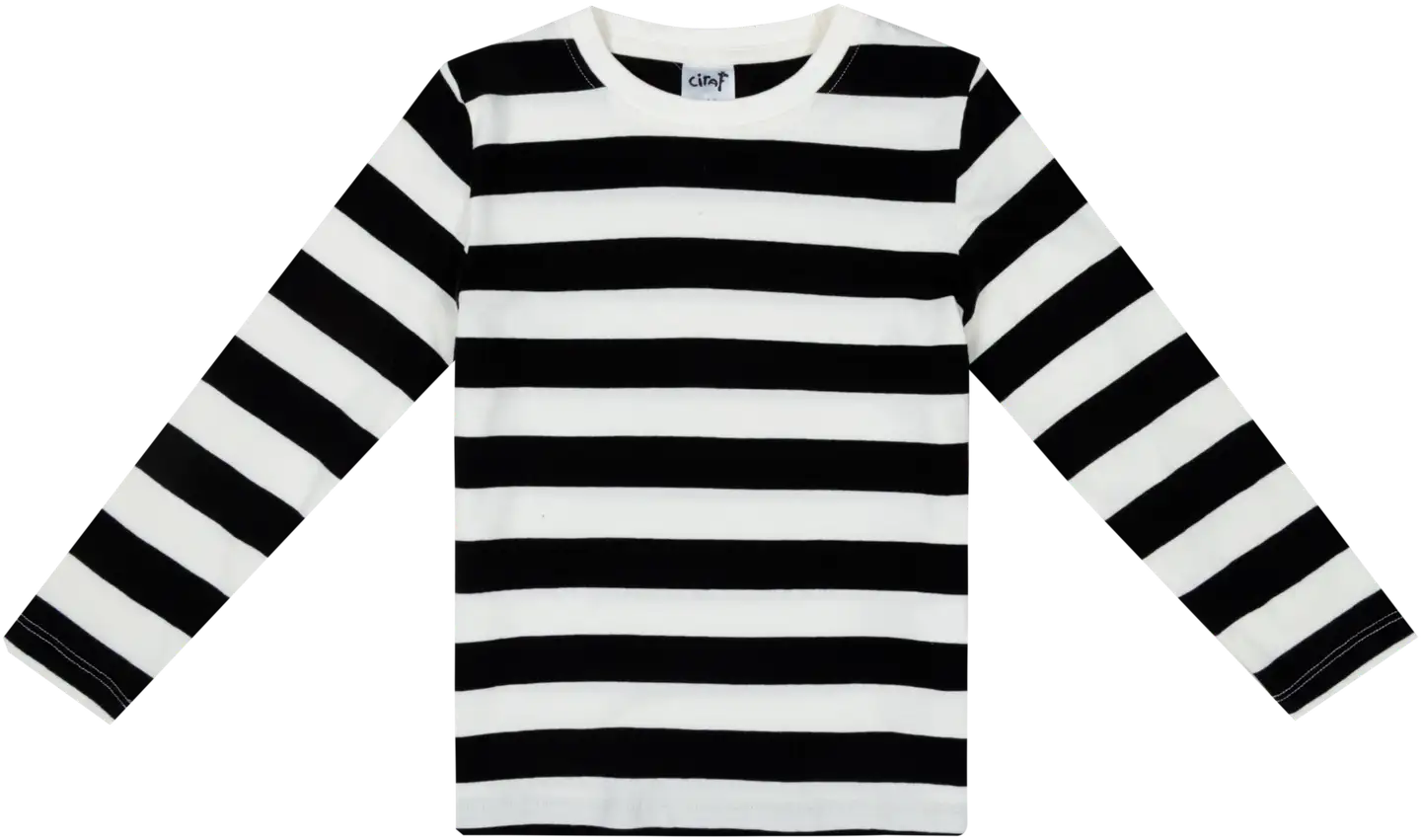 Ciraf lasten trikoopusero athletic 25PC252831 - Black & White - 1