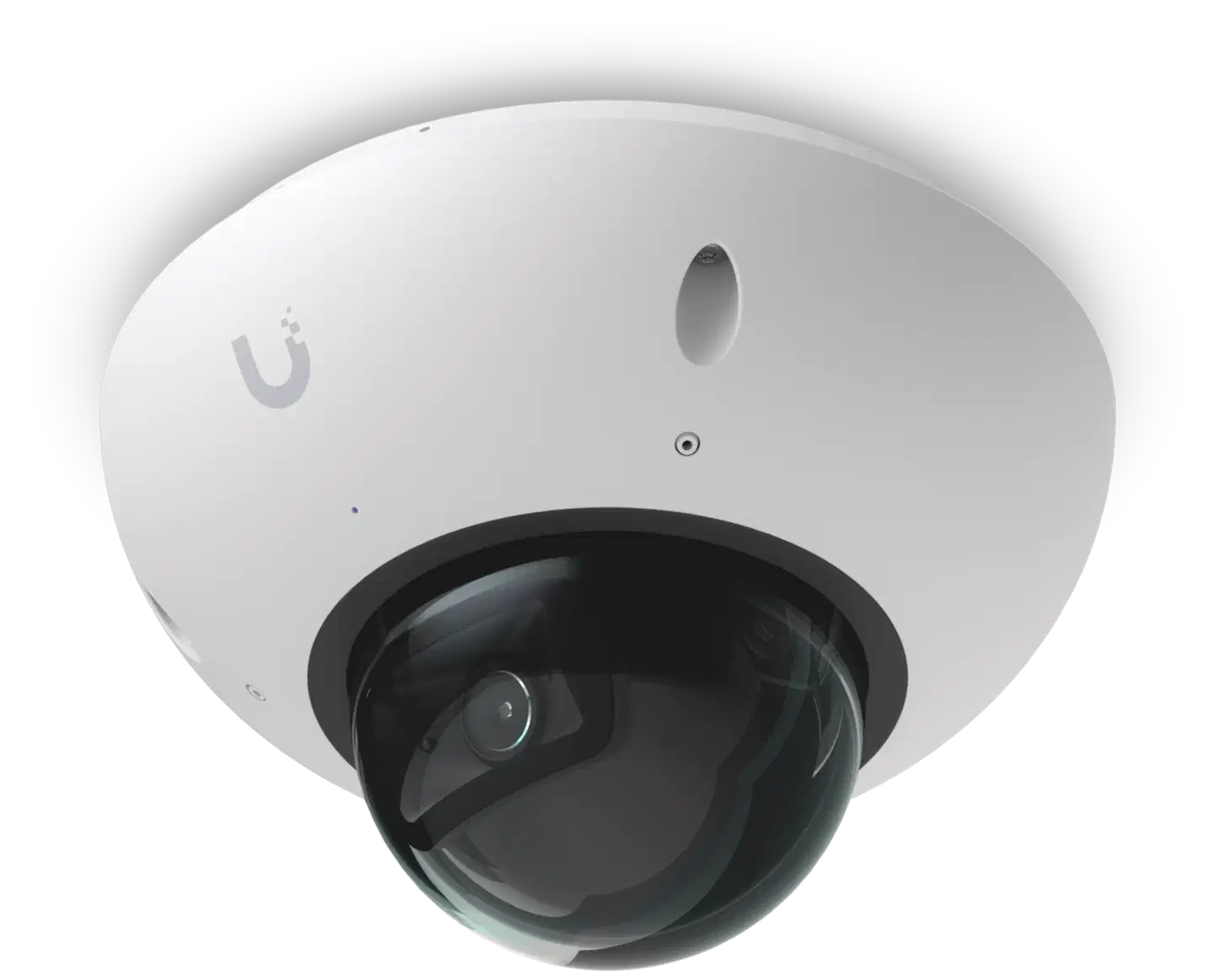 Ubiquiti sääsuojattu ilkivaltasuojattu 4K PoE -kupukamera pitkän kantaman IR-yönäöllä UVC-G6-Dome-W valkoinen - 1