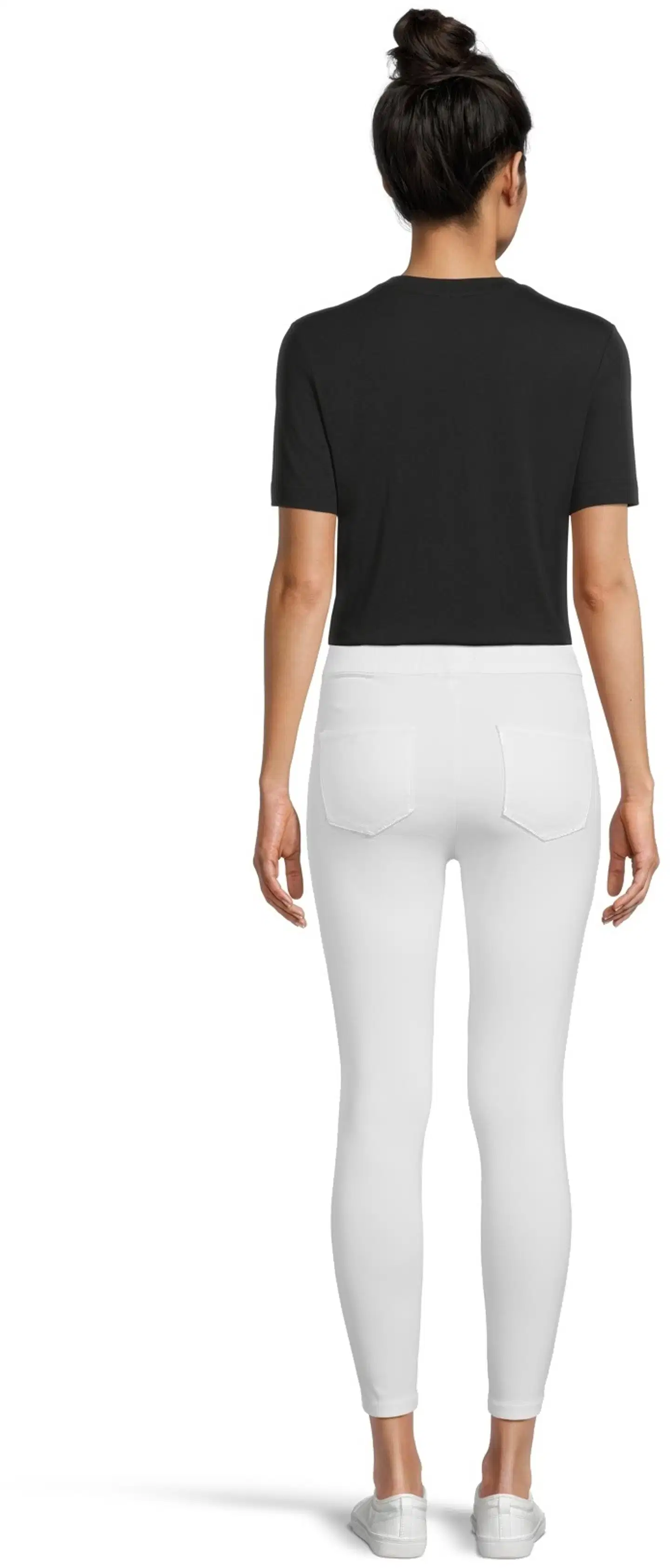 House naisten housut Nilkka 222H261404 - Bright white - 3