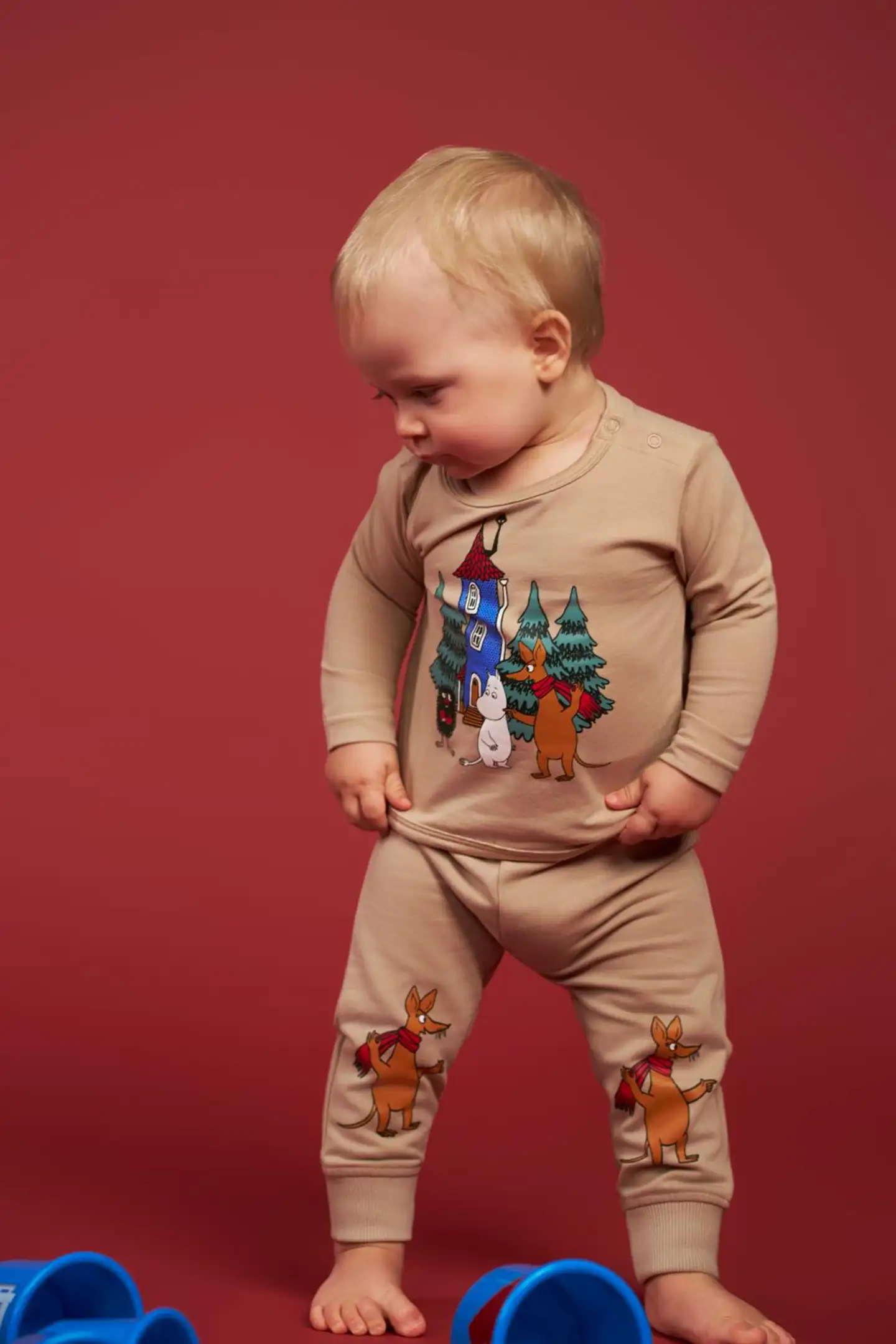 Moomin by Martinex vauvojen paita Pihajuhla 590082 - BEIGE - 3