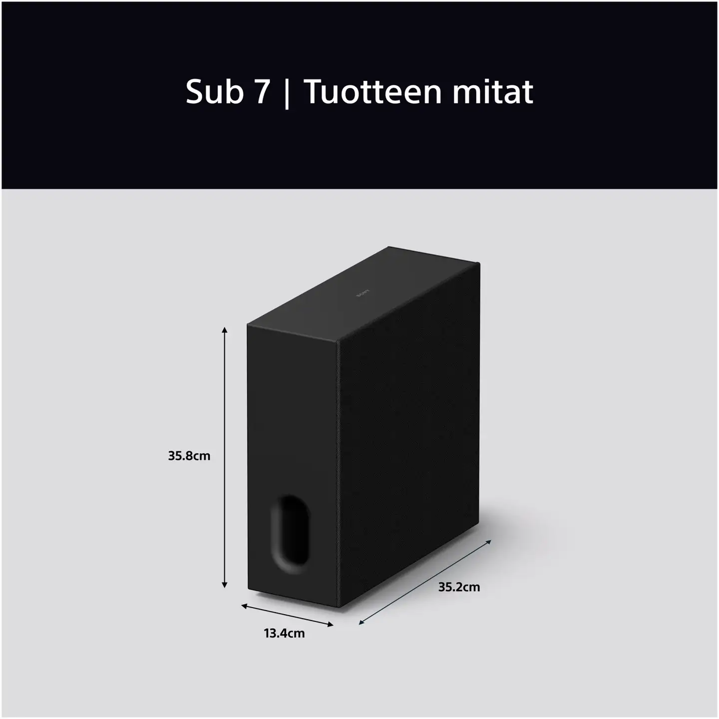 Sony subwoofer SA-SW7 - 3