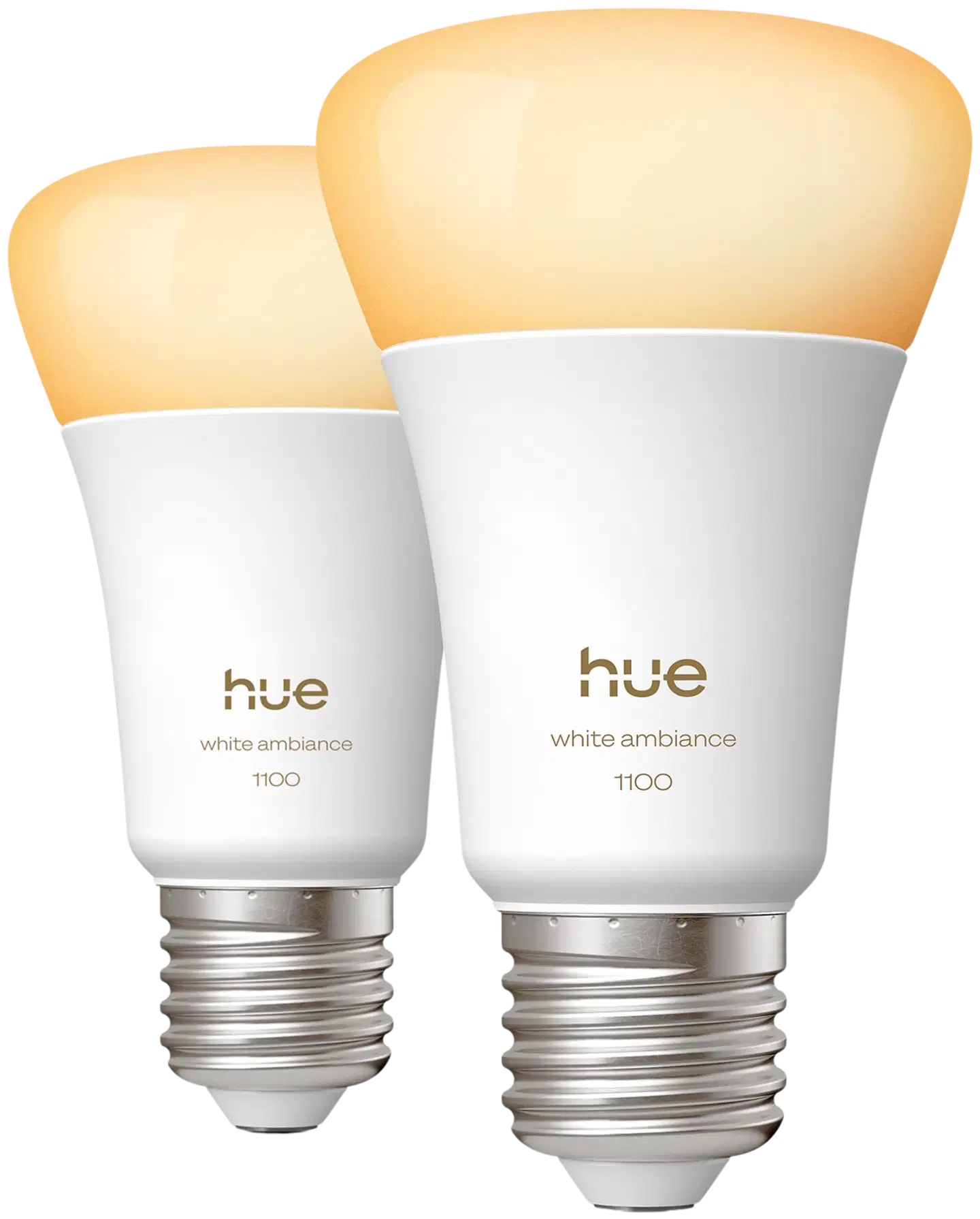 Philips Hue LED-lamppu 8.1W A60 E27 1000-20000K 1100LM lämmin valkoinen 2 kappaletta - 1