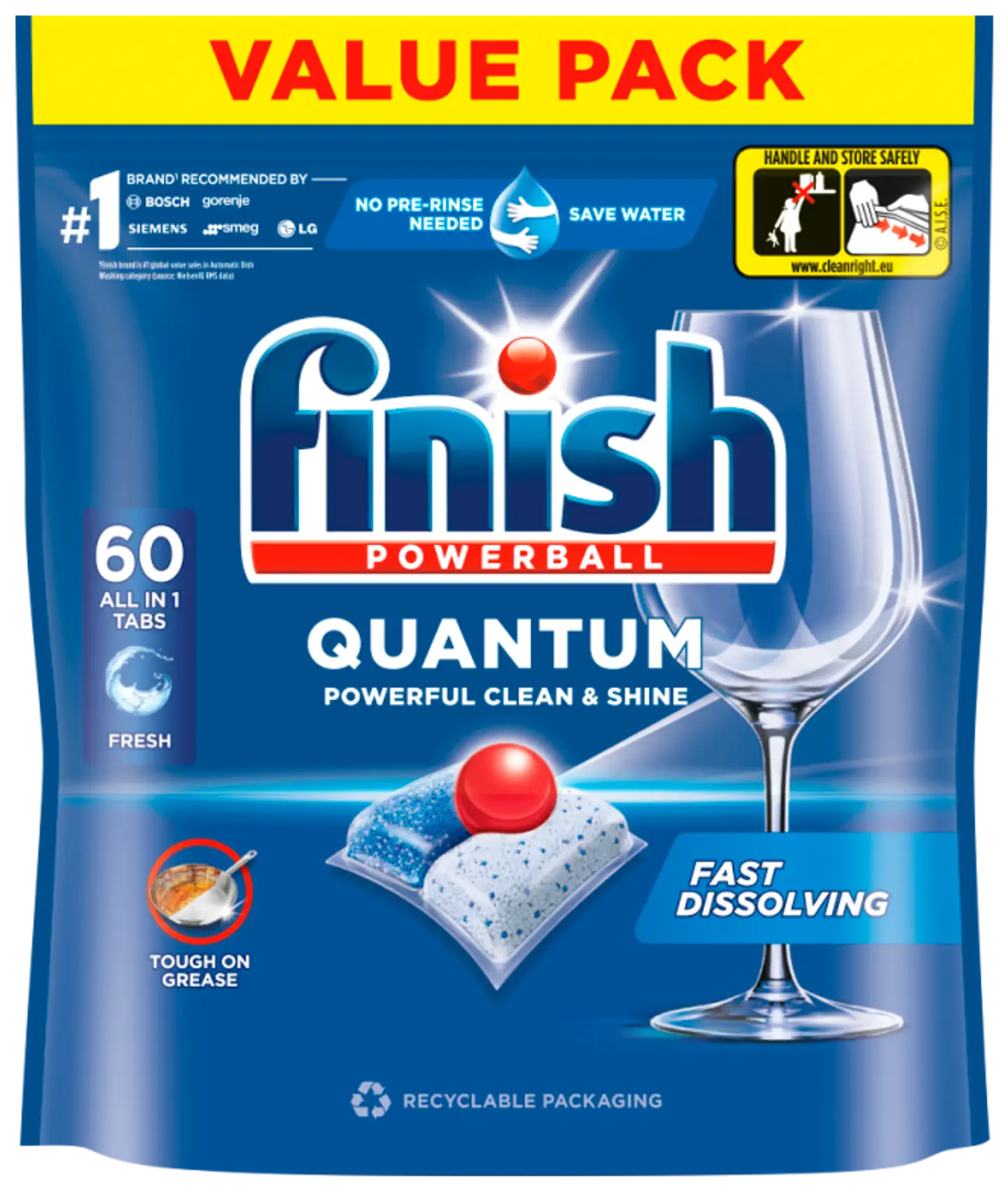 Finish Quantum All-in-1 konetiskitabletti 60kpl